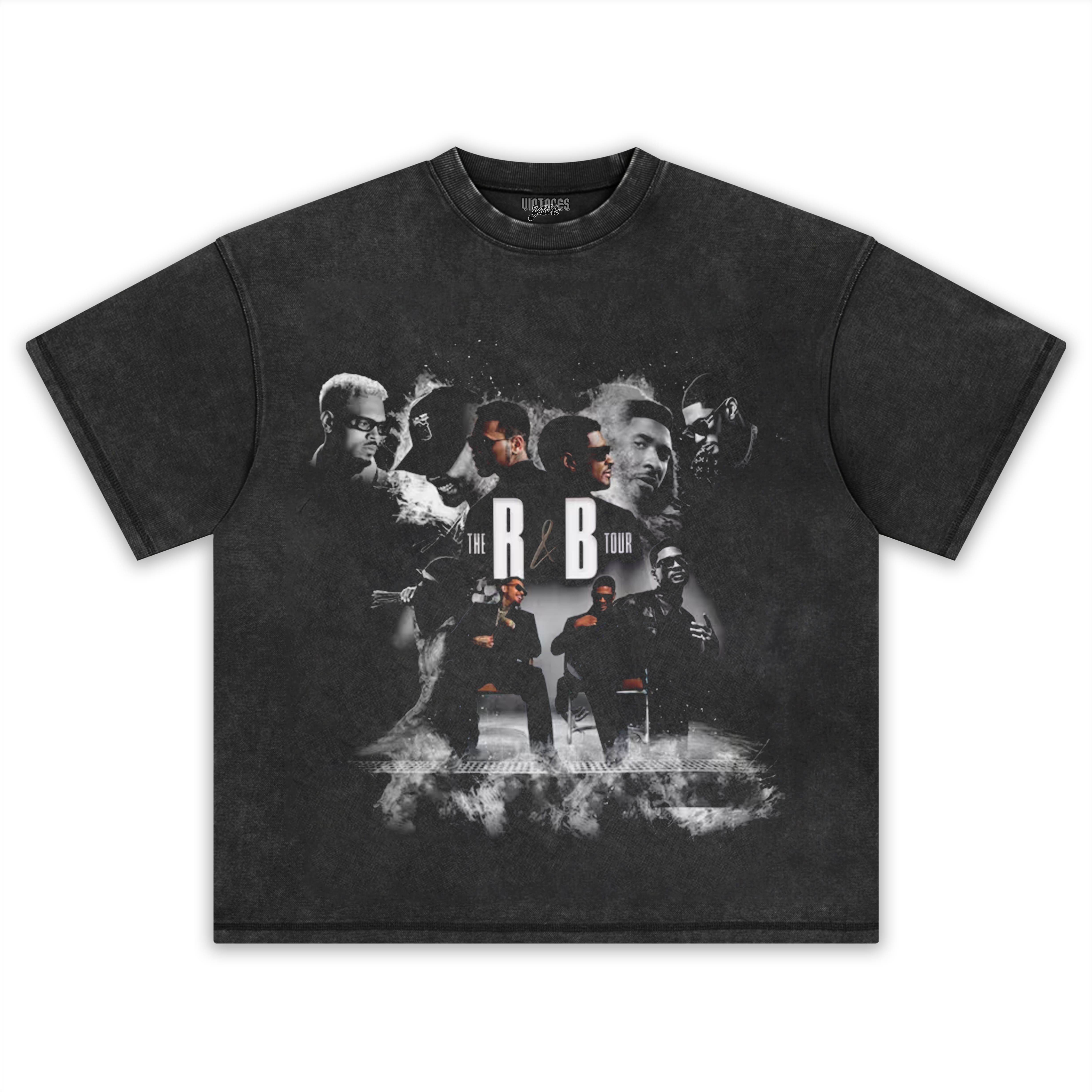 CHRIS BROWN & USHER THE R&B TOUR V2 TANK TOP & TEE & LONG SLEEVE & LAYERED LS & HOODIE