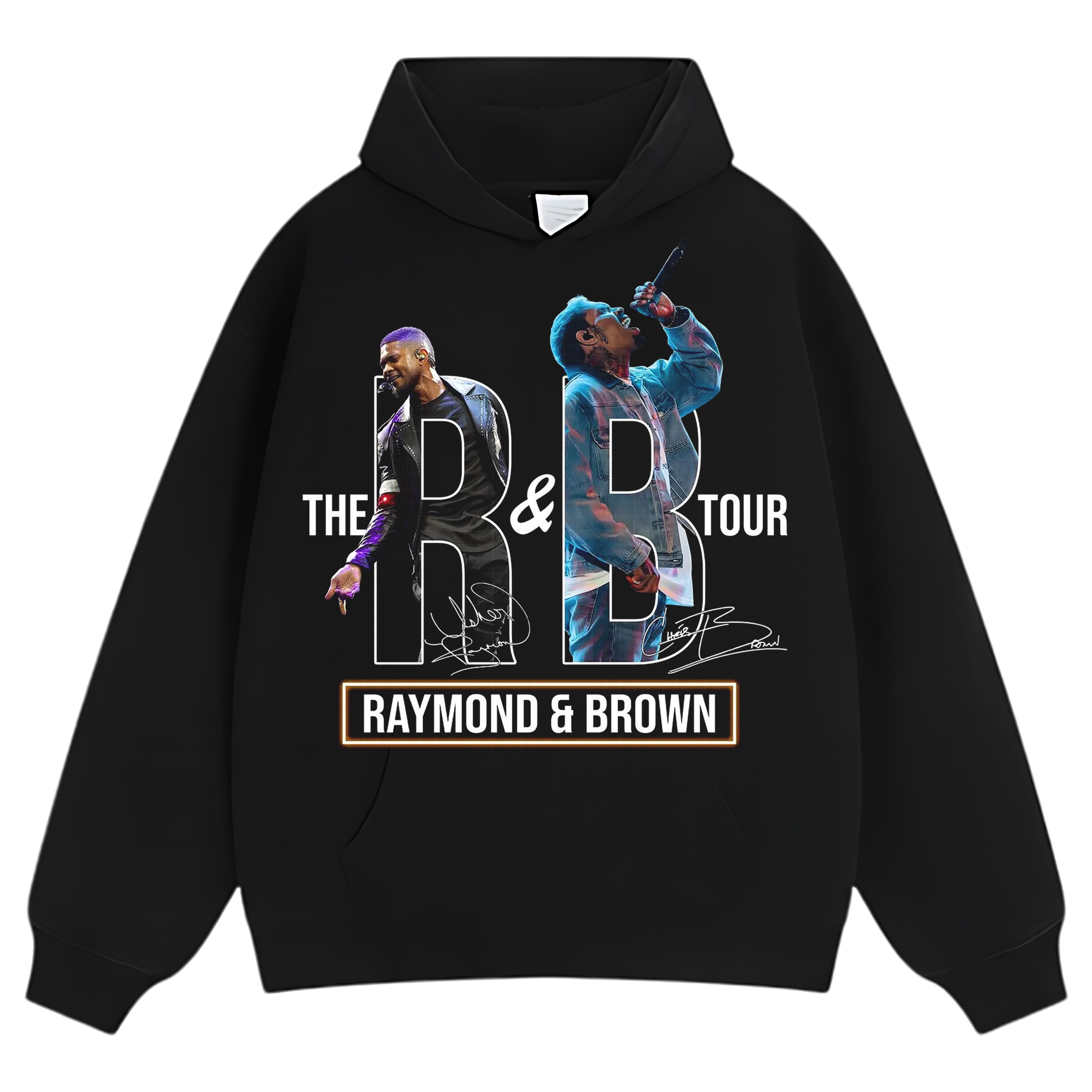 CHRIS BROWN & USHER THE R&B TOUR V6 TANK TOP & TEE & LONG SLEEVE & LAYERED LS & HOODIE