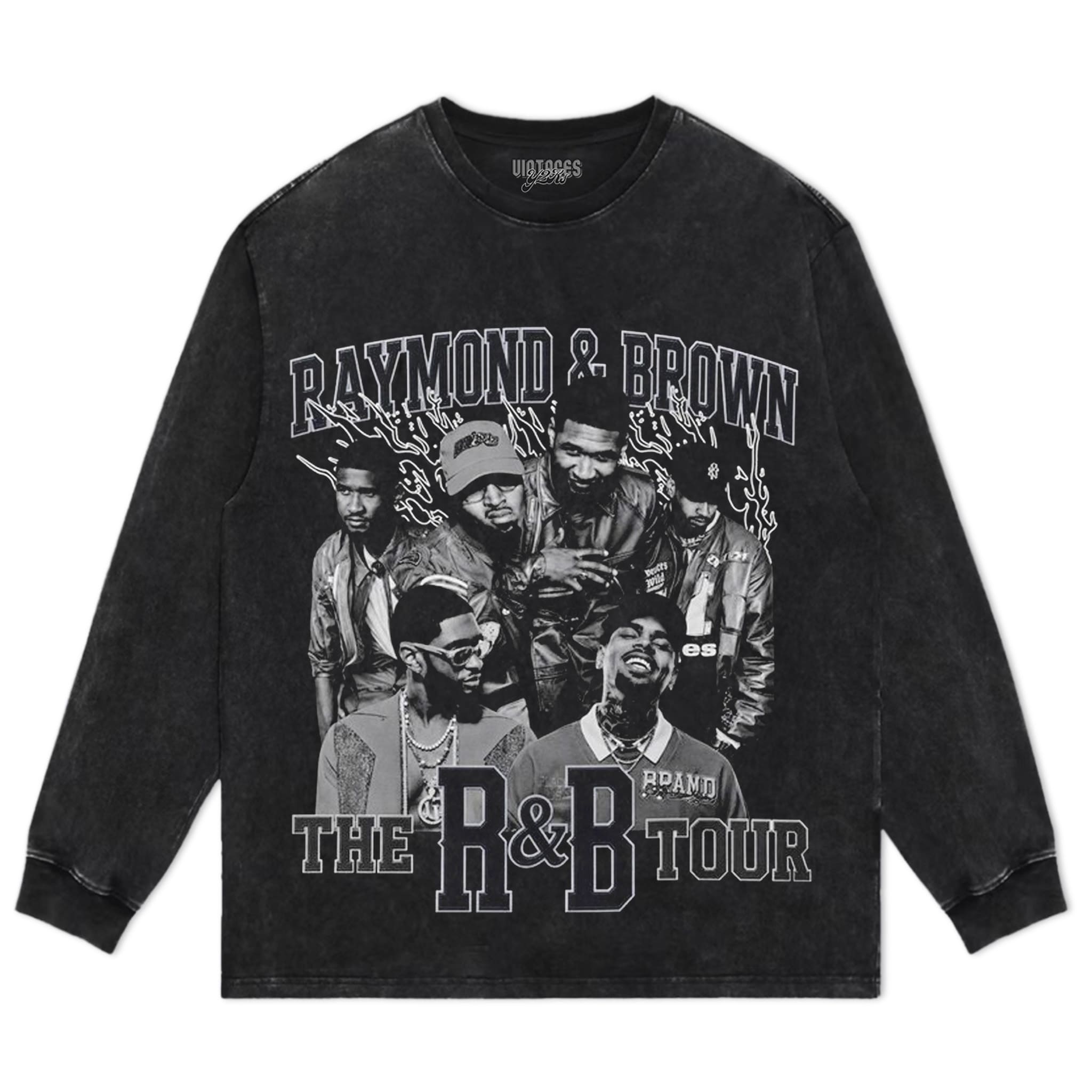 CHRIS BROWN & USHER V5 TANK TOP & TEE & LONG SLEEVE & LAYERED LS & HOODIE