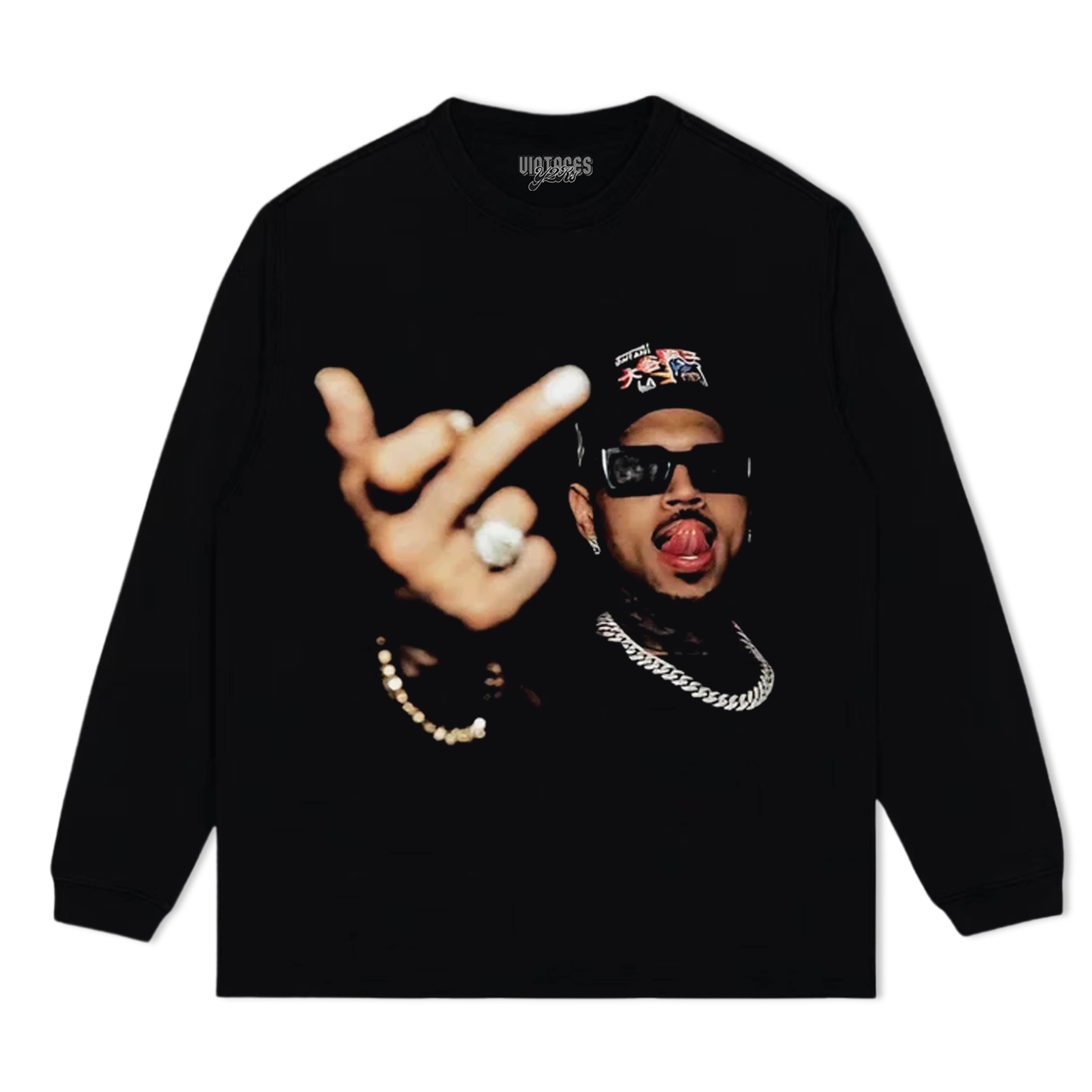CHRIS BROWN V2 T-SHIRT & LONG SLEEVES & HOODIES