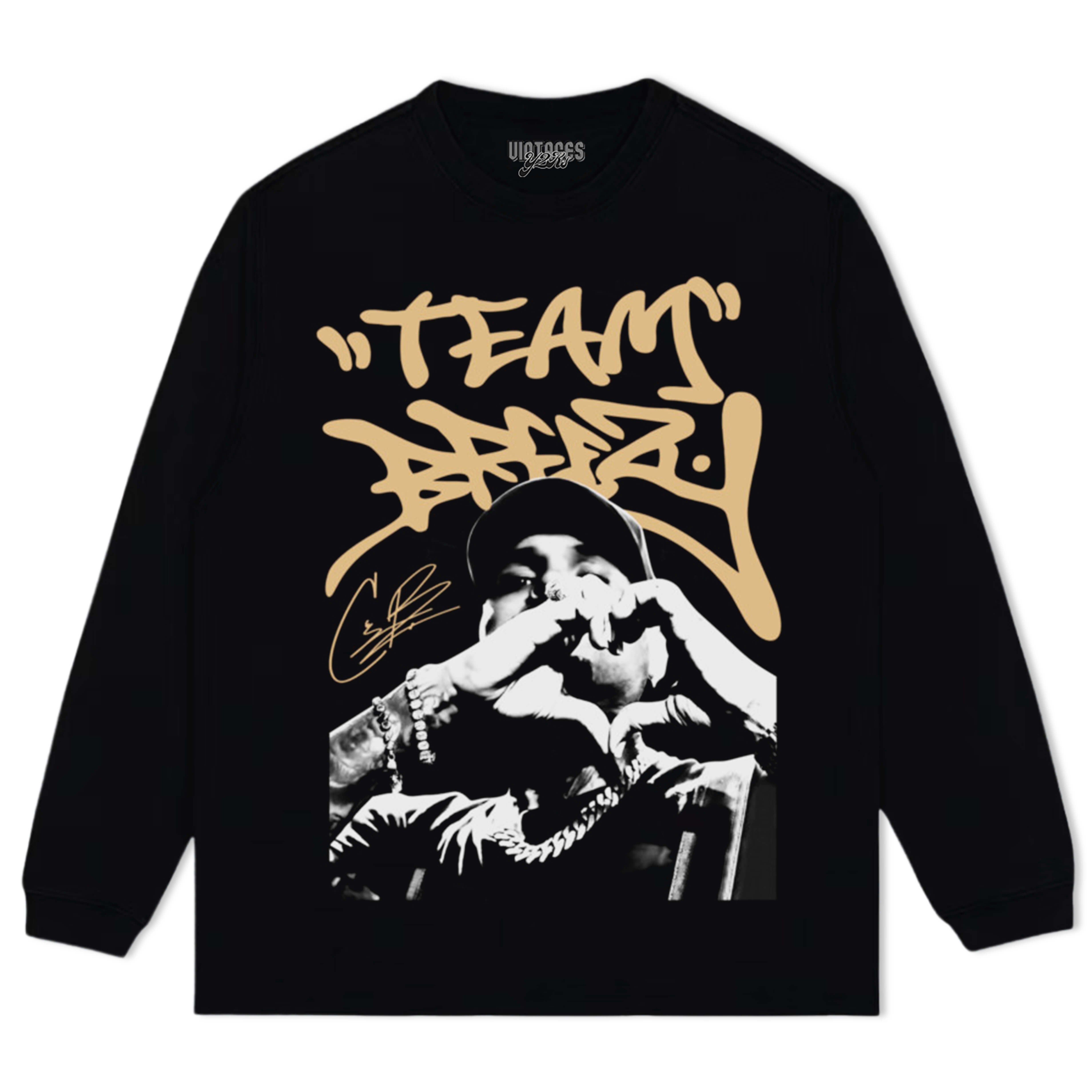 CHRIS BROWN VINTAGE  TEE & LS & HOODIE