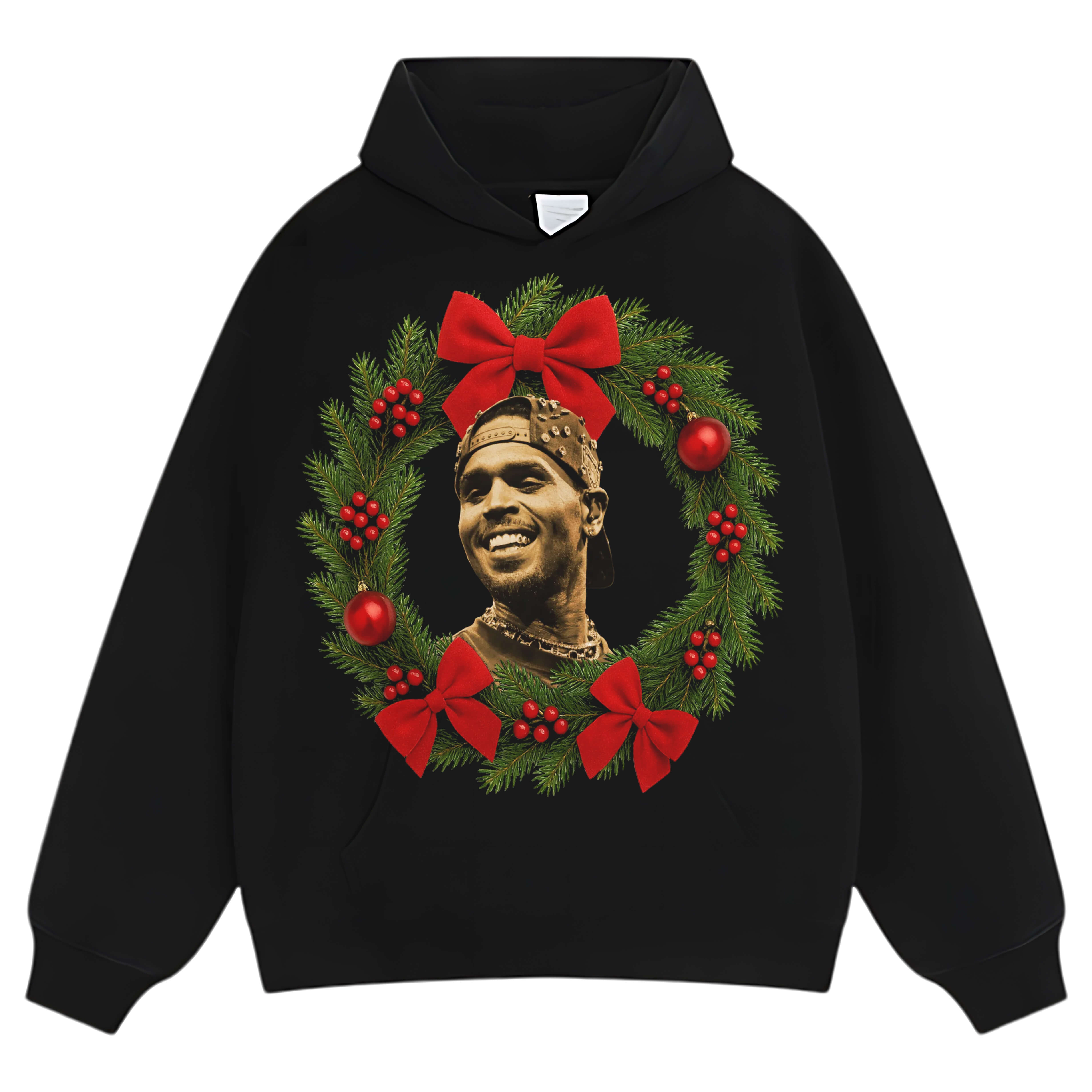 CHRIS BROWN & WREATH TEE & LS & HOODIE
