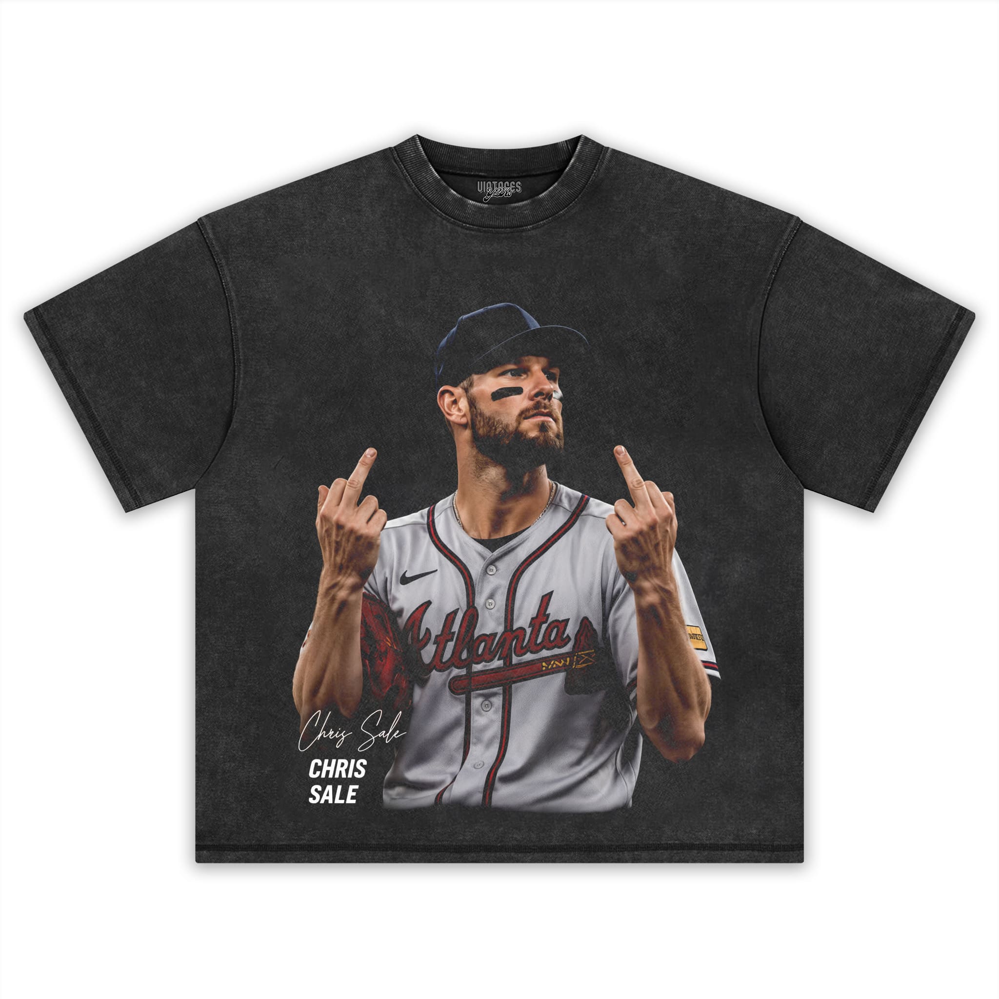 CHRIS SALE MIDDLE FINGER TANK TOP & TEE & LONG SLEEVE & LAYERED LS & HOODIE