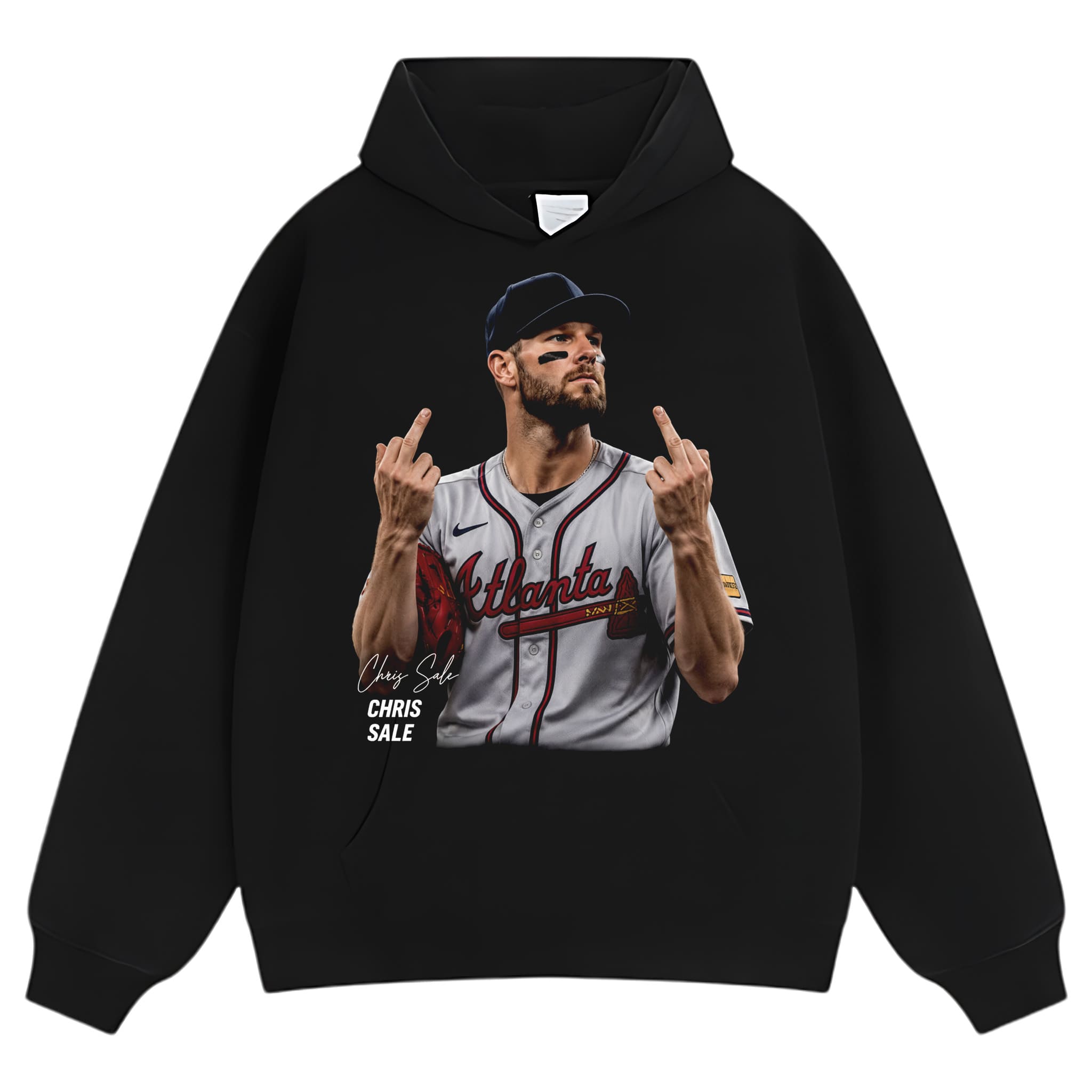 CHRIS SALE MIDDLE FINGER TANK TOP & TEE & LONG SLEEVE & LAYERED LS & HOODIE