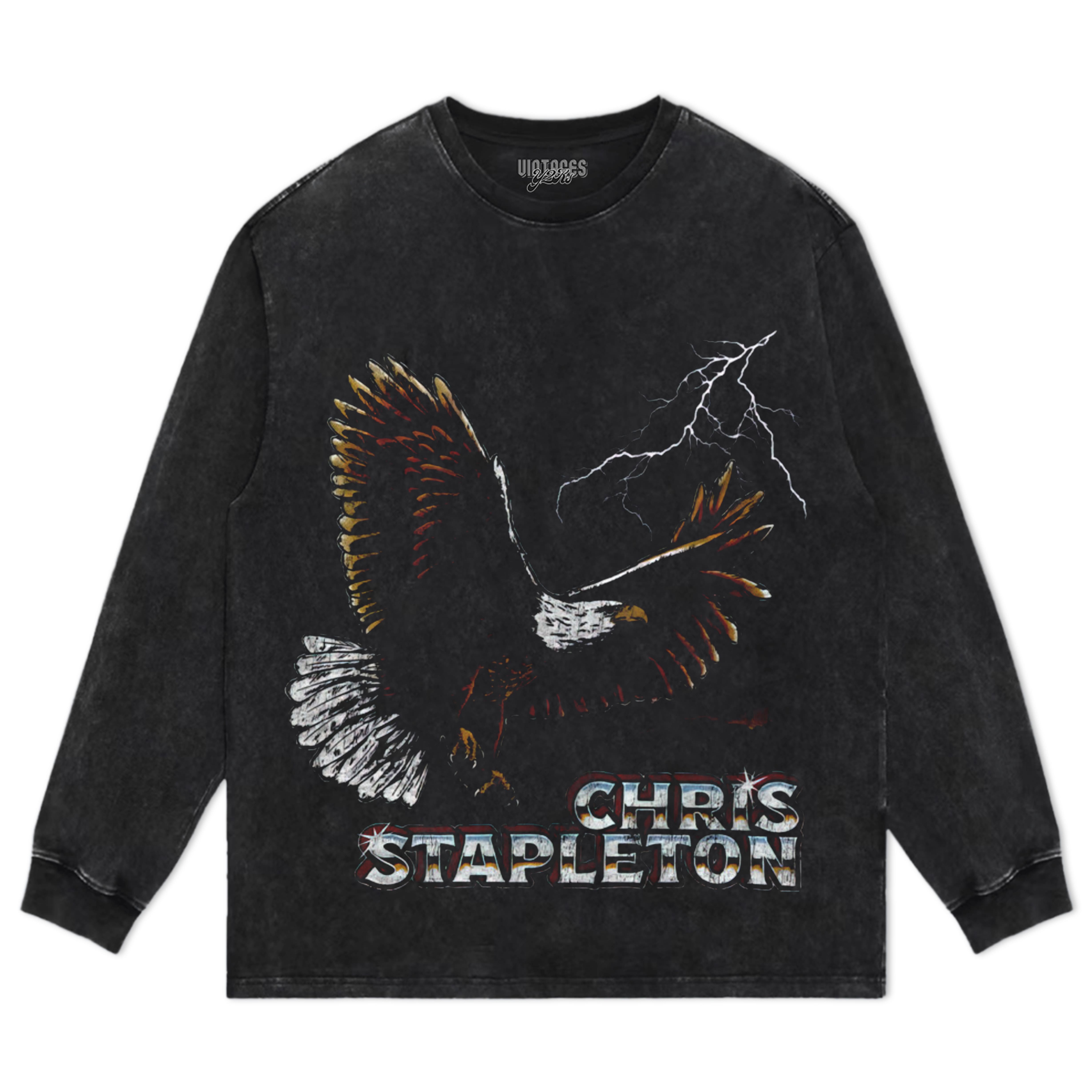 CHRIS STAPLETON VINTAGE PREMIUM EAGLE TEE & LS & HOODIE