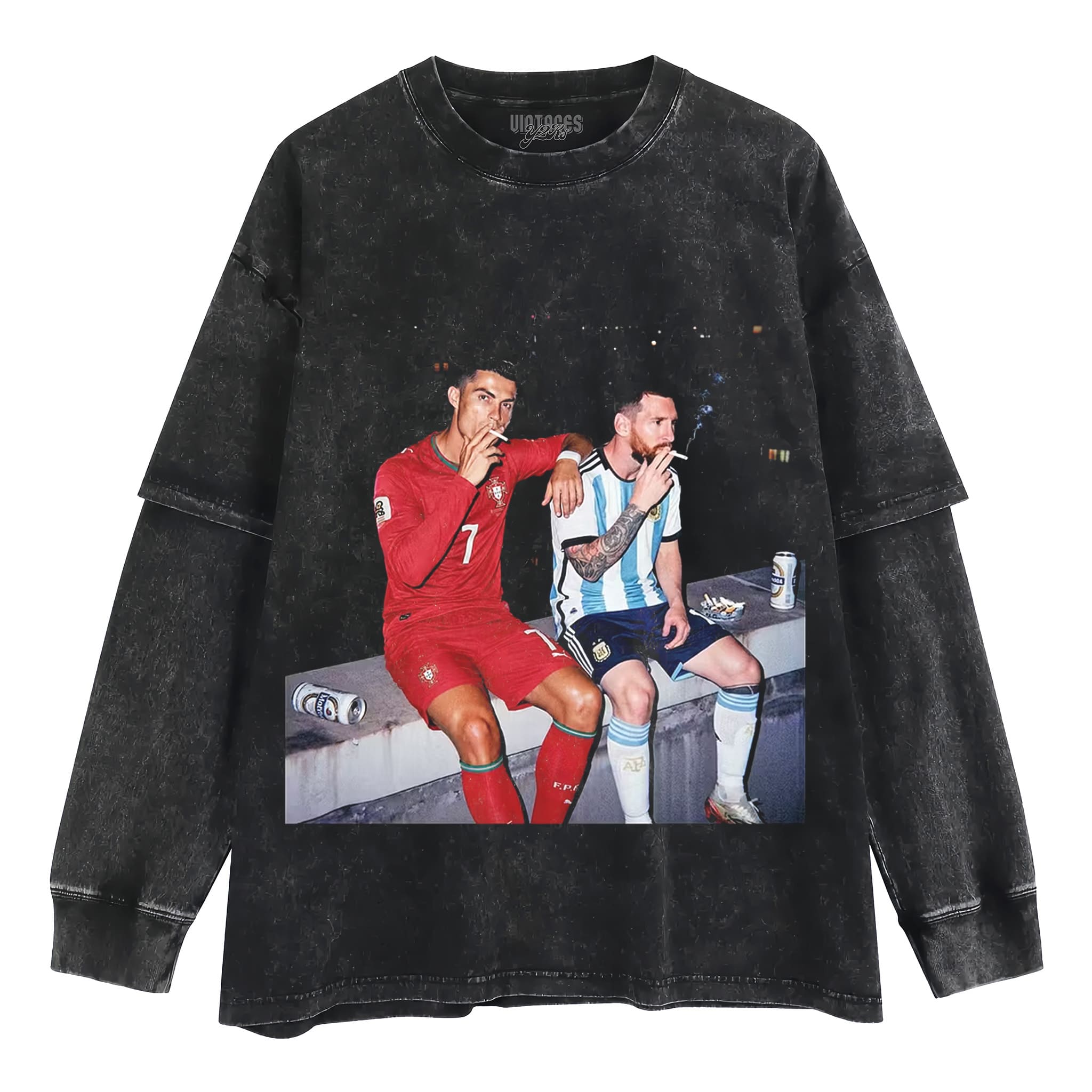 CLASSIC RETRO SOCCER TANK TOP & TEE & LONG SLEEVE & LAYERED LS & HOODIE