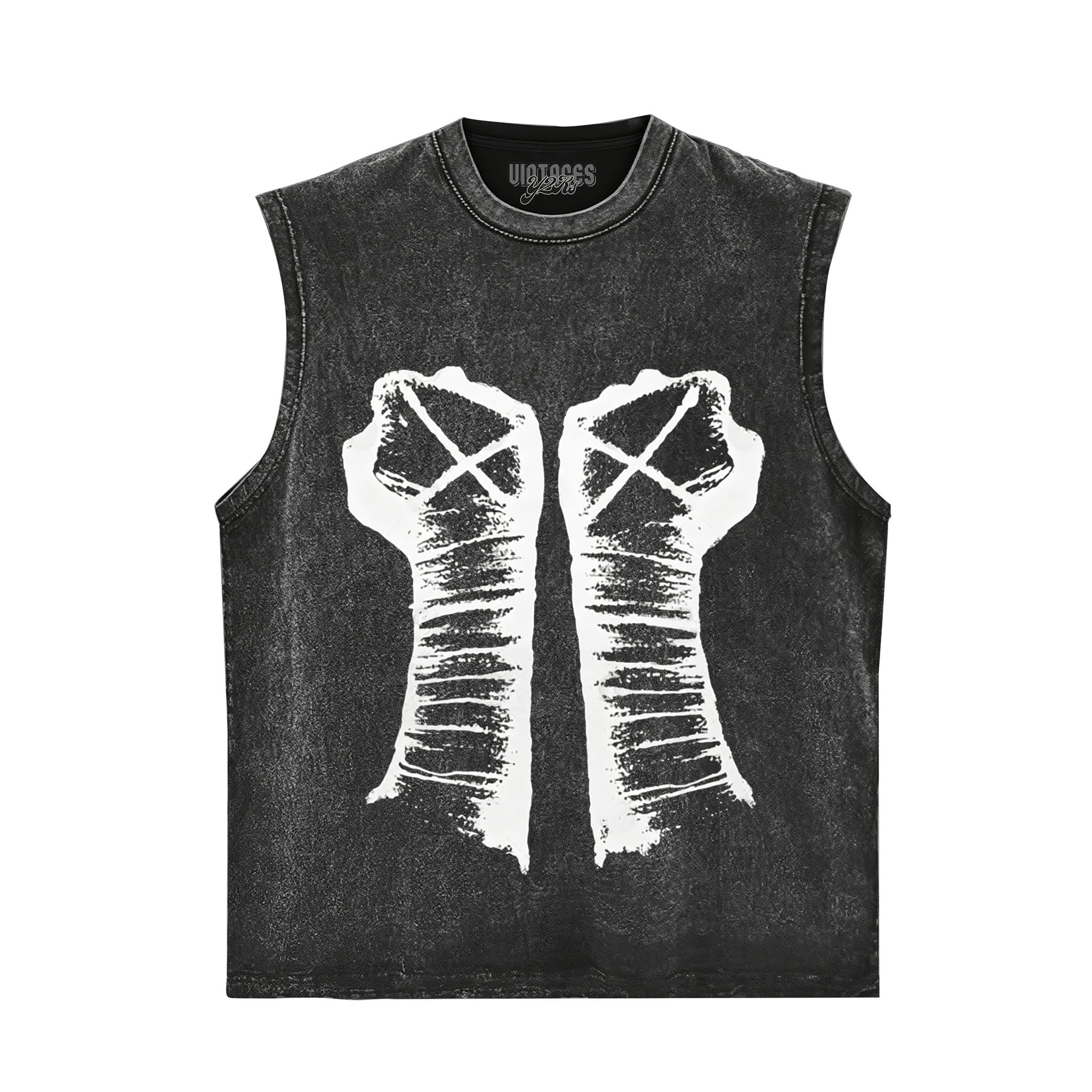 CM PUNK FISTS TANK TOP & TEE & LONG SLEEVE & LAYERED LS & HOODIE