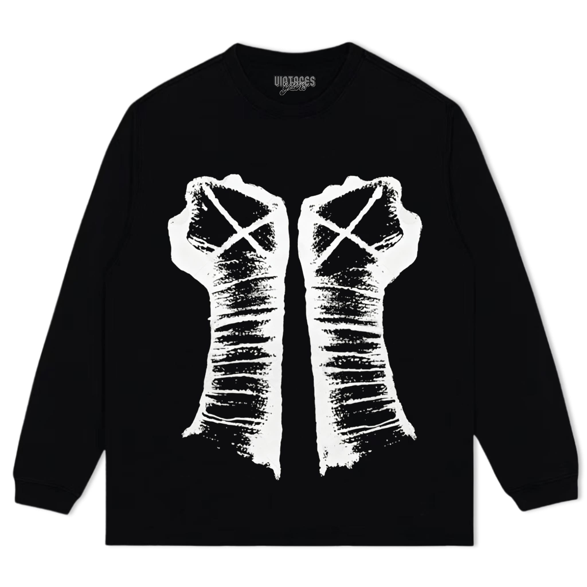 CM PUNK FISTS TANK TOP & TEE & LONG SLEEVE & LAYERED LS & HOODIE