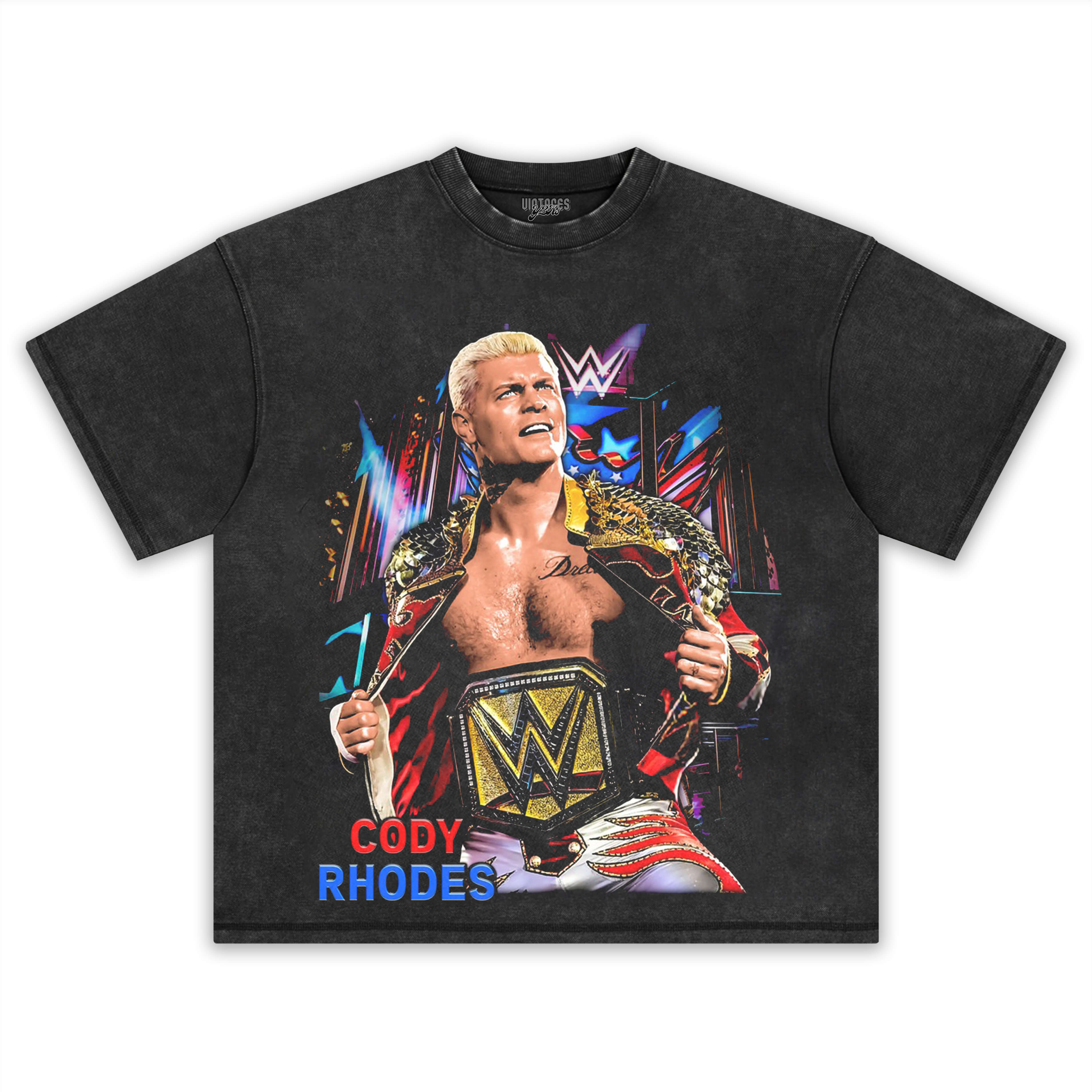 CODY RHODES VI TEE & LS & HOODIE