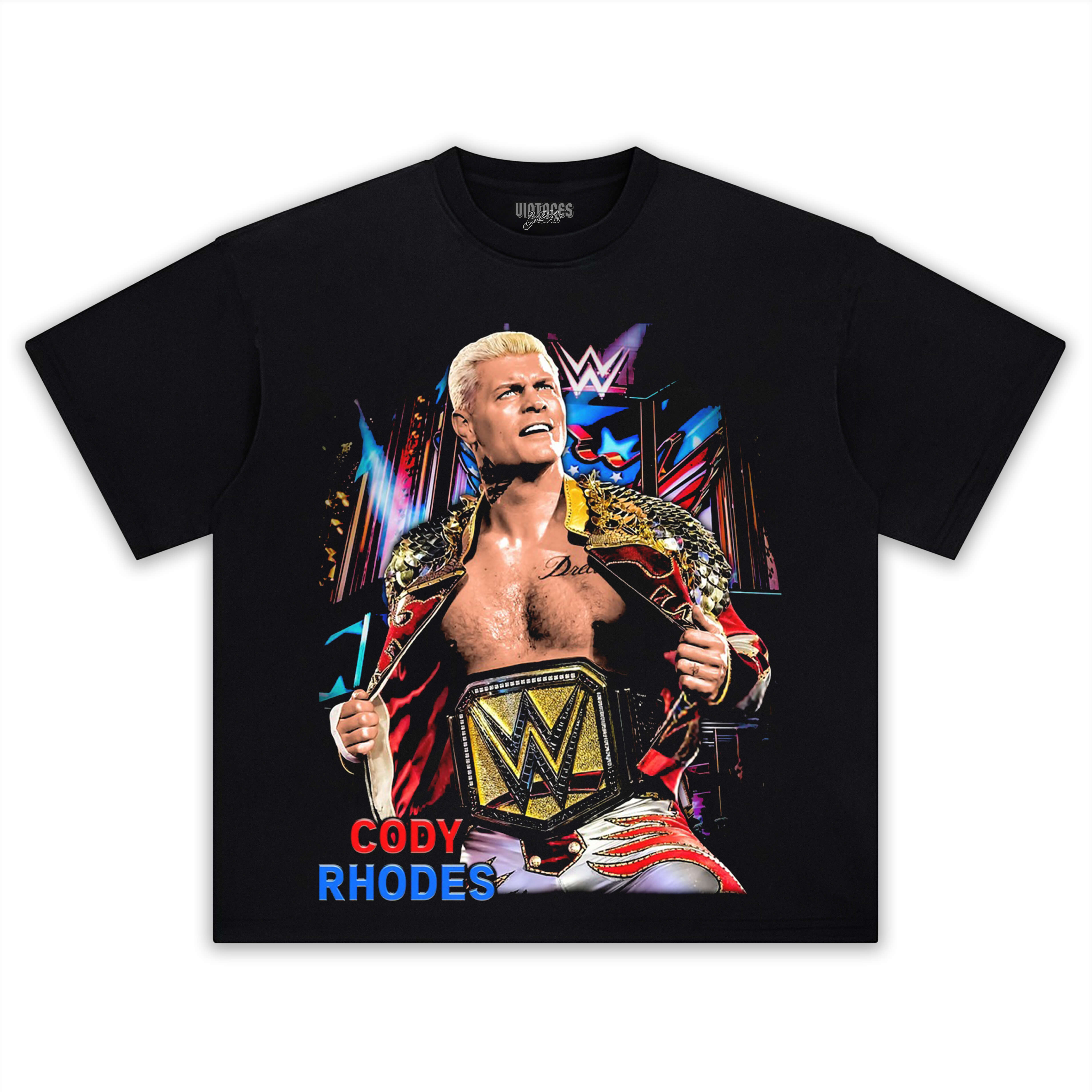 CODY RHODES VI TEE & LS & HOODIE