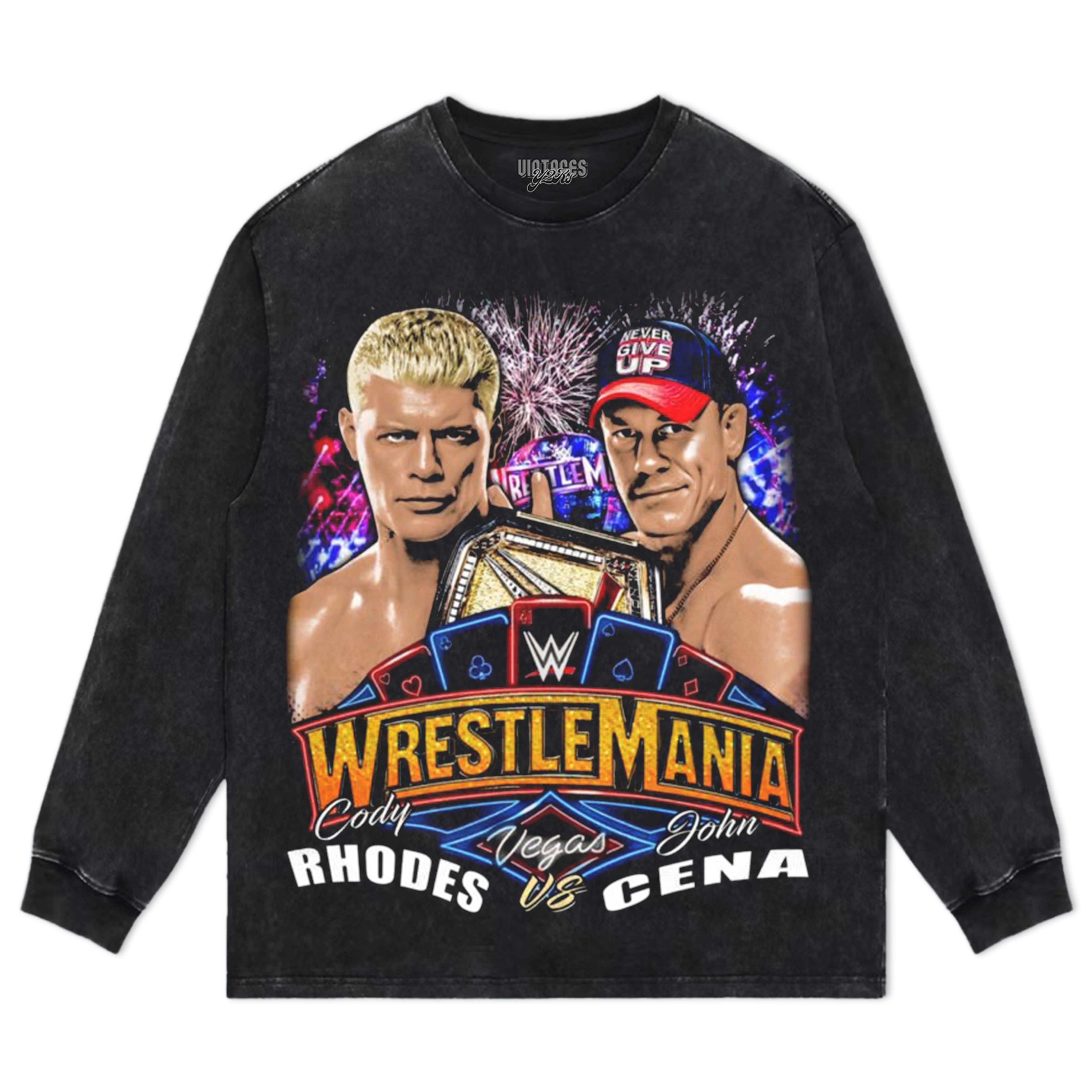 CODY RHODES VS JOHN CENA WRESTLEMANIA 41 TEE & LS & HOODIE