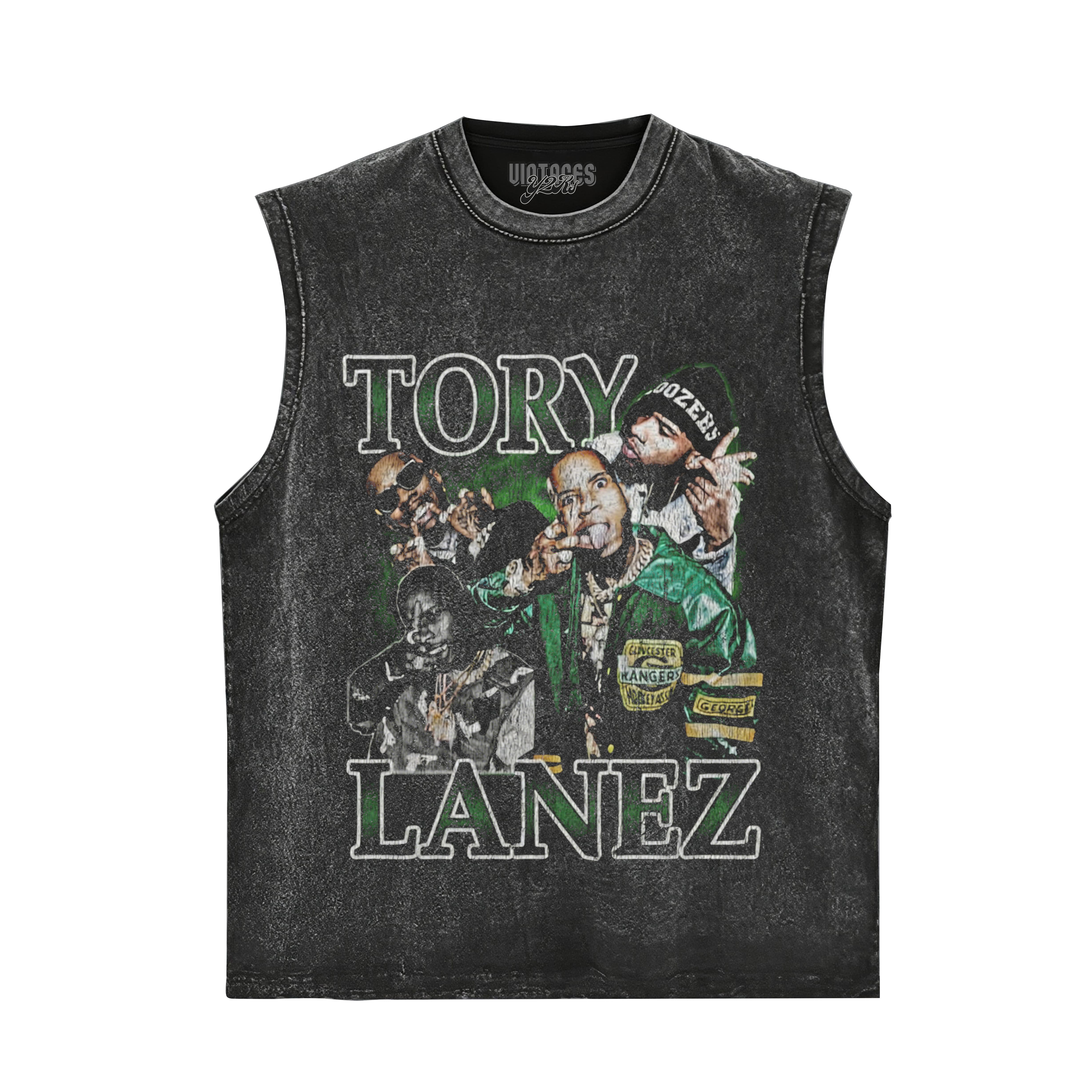 COLLAGE TORY LANEZ VINTAGE TANK TOP