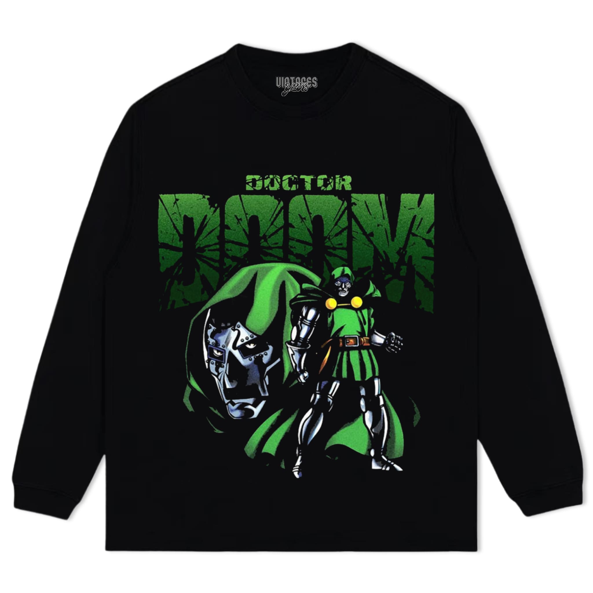 COMIC DR DOOM ARMORED TANK TOP & TEE & LONG SLEEVE & LAYERED LS & HOODIE