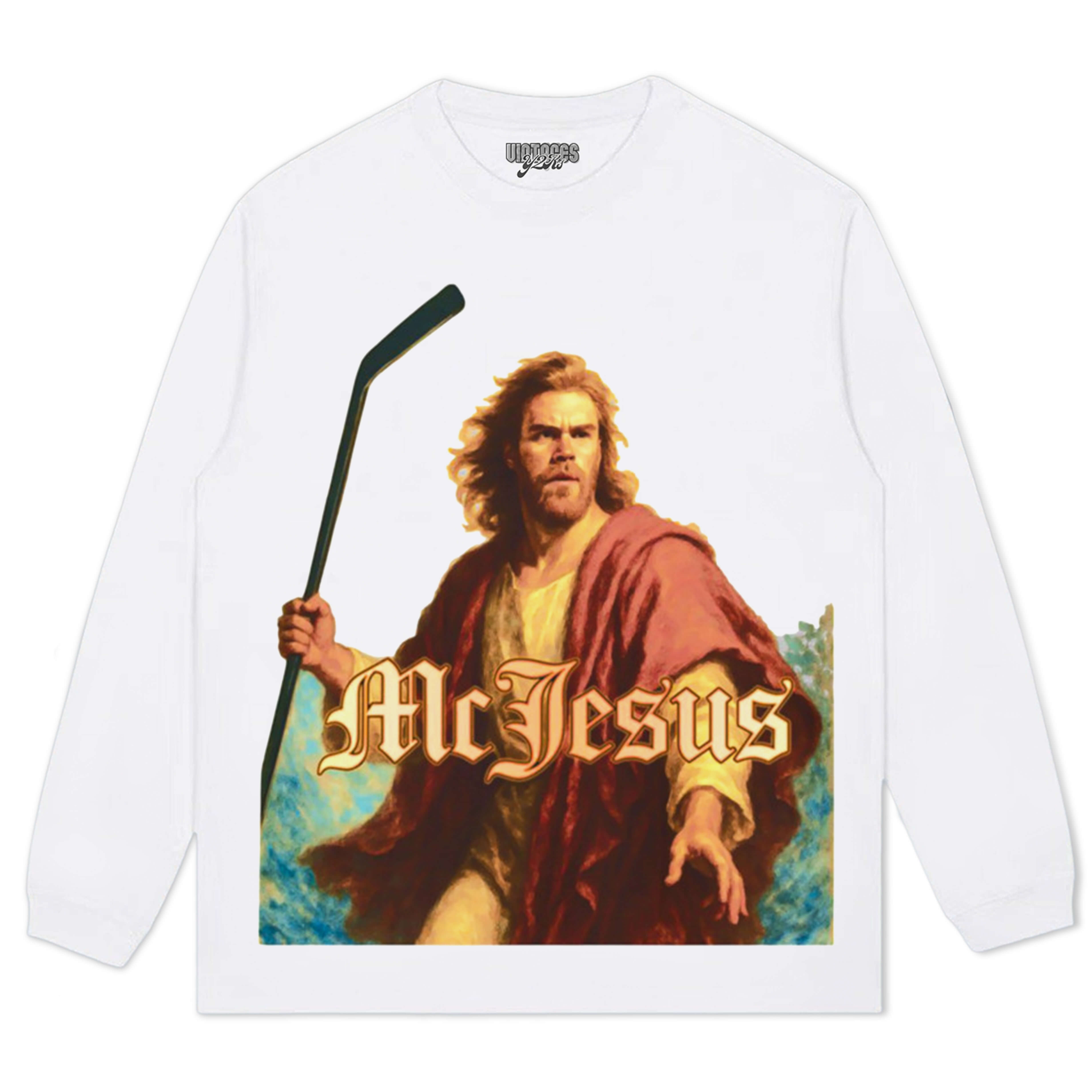 CONNOR MCJESUS EDMONTON OILERS HOCKEY FUNNY TEE & LS & HOODIE
