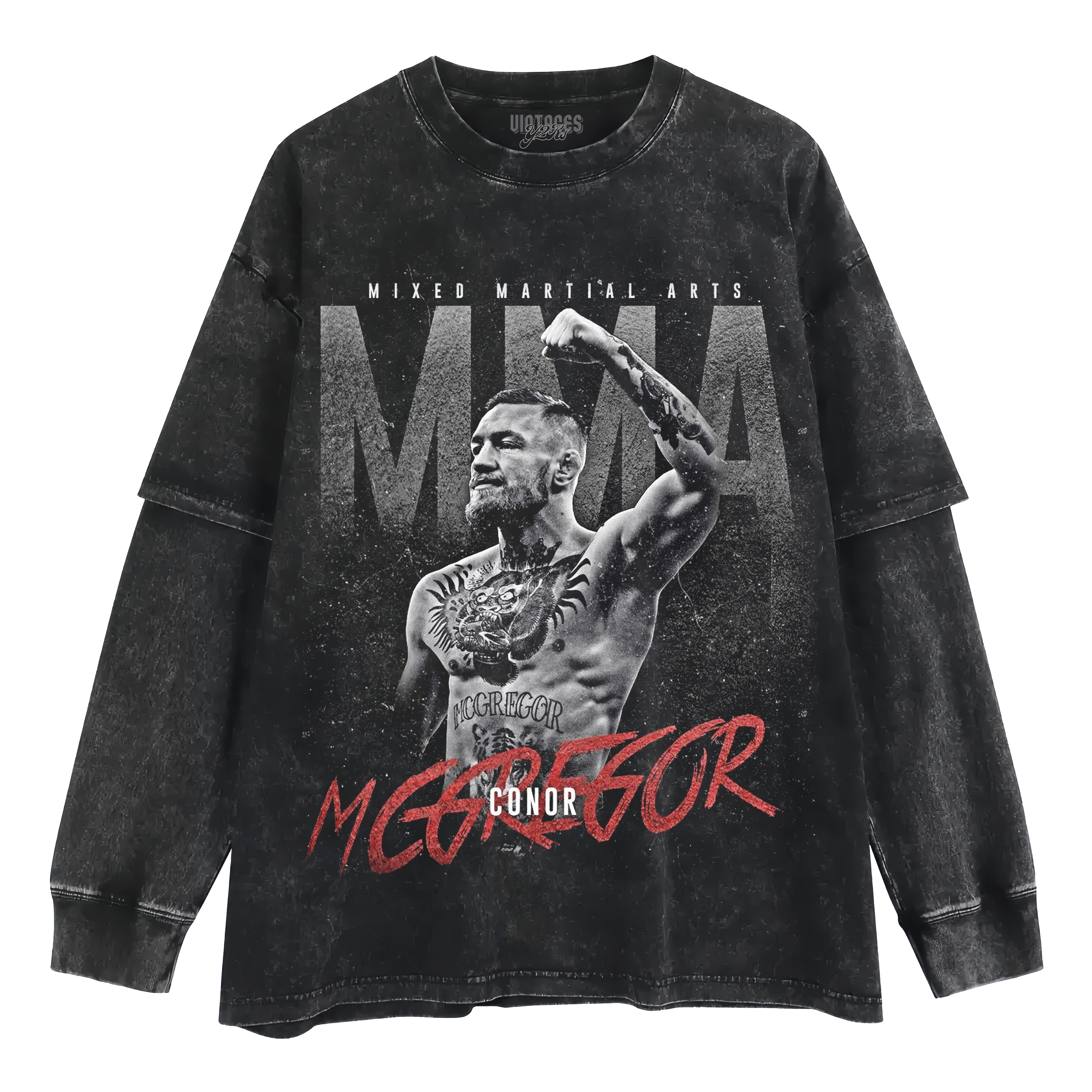 CONOR MCGREGOR 2026 VINTAGE TANK TOP & TEE & LONG SLEEVE & LAYERED LS & HOODIE