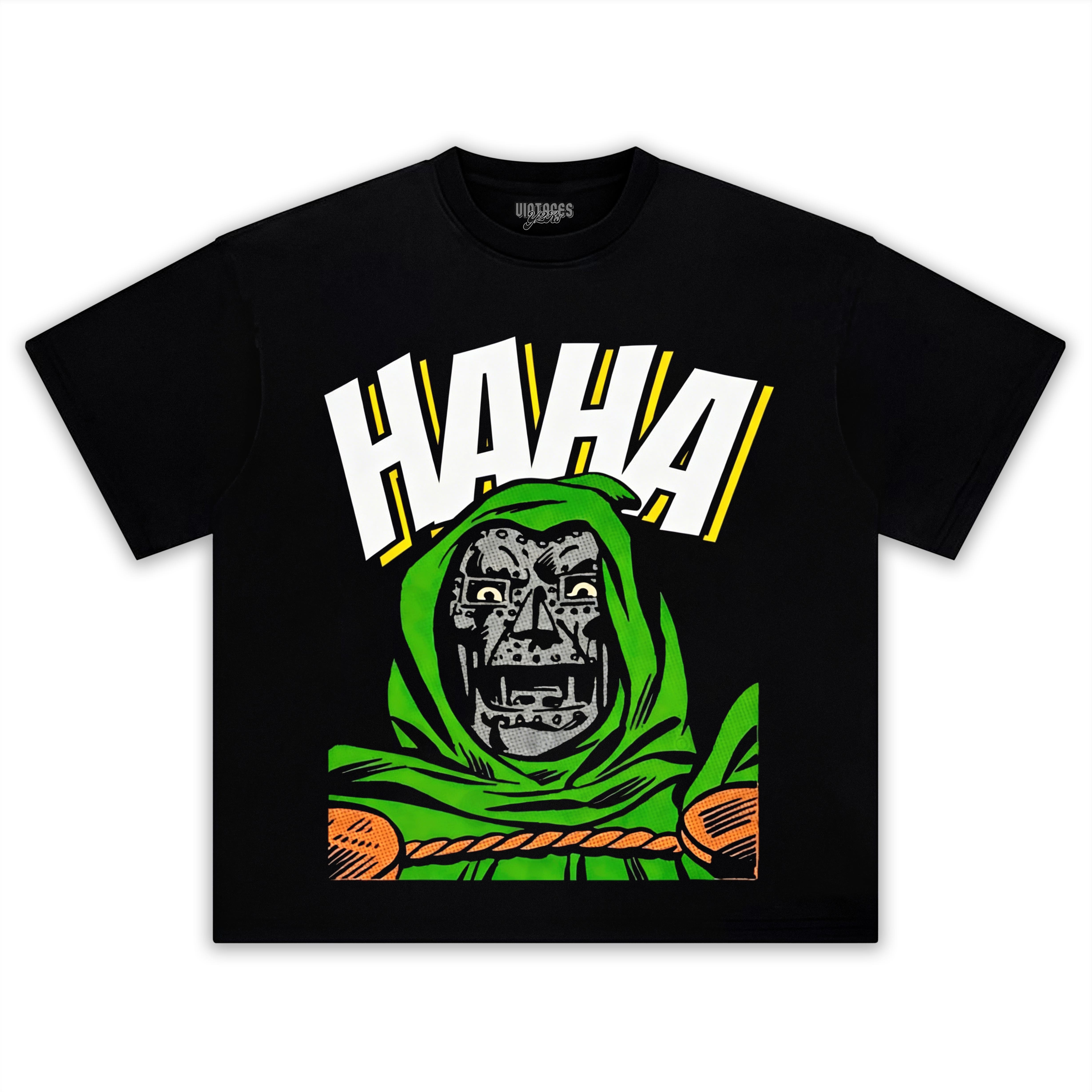 CRAZY DR DOOM LOOSING MIND HAHA TANK TOP & TEE & LONG SLEEVE & LAYERED LS & HOODIE