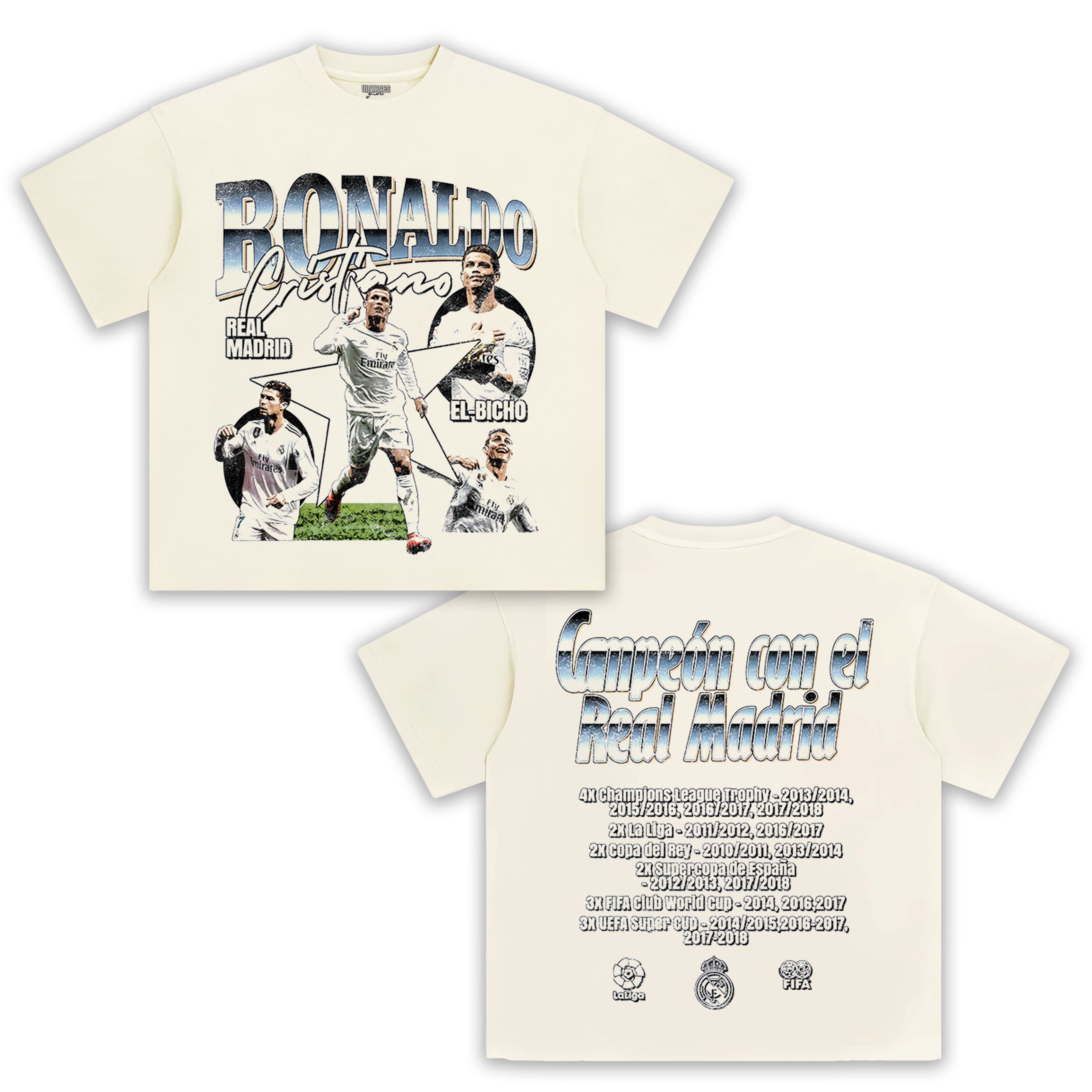 CRISTIANO RONALDO MADRID V2 TANK TOP & TEE