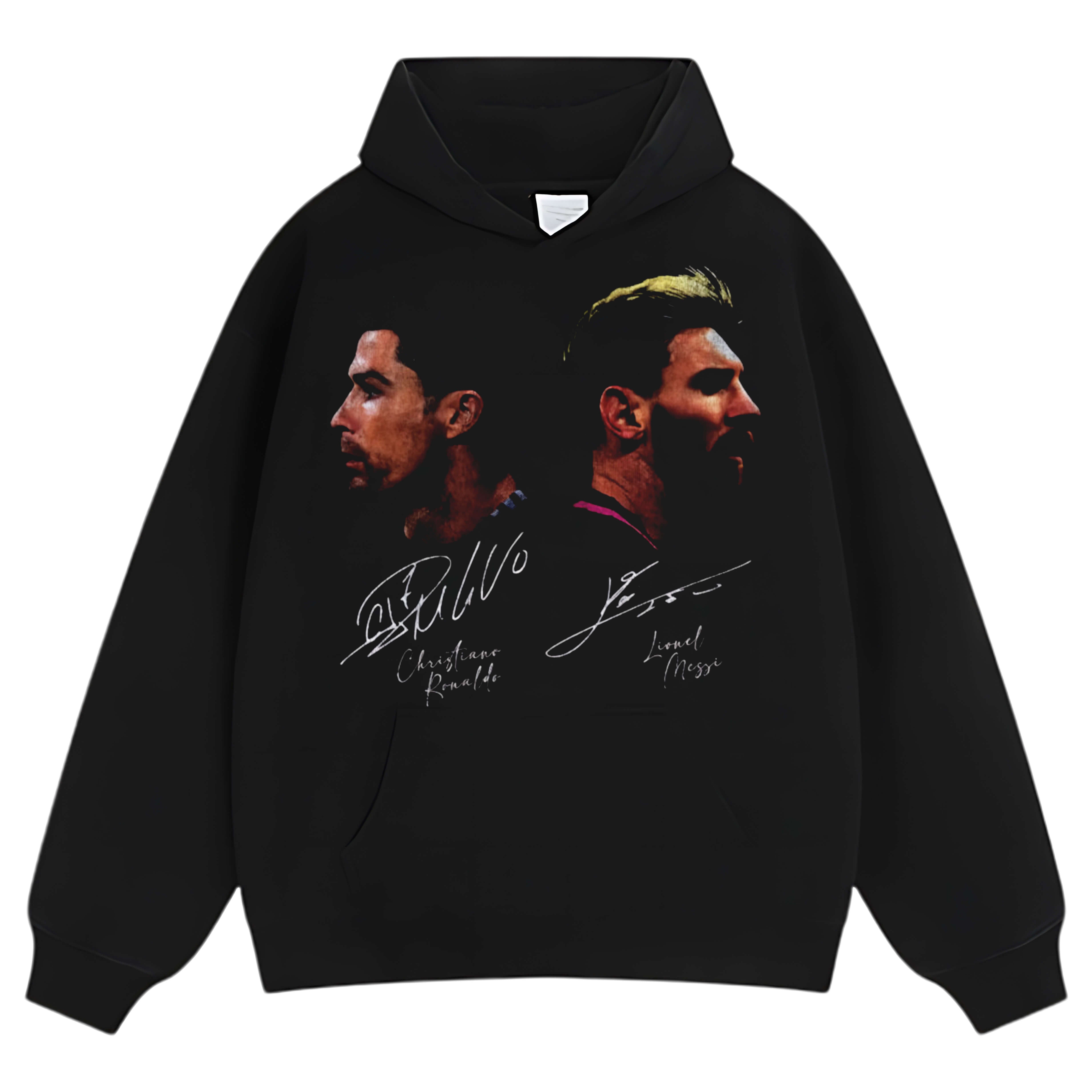 CRISTIANO RONALDO & LIONEL MESSI SIGNATURE TEE & LS & HOODIE