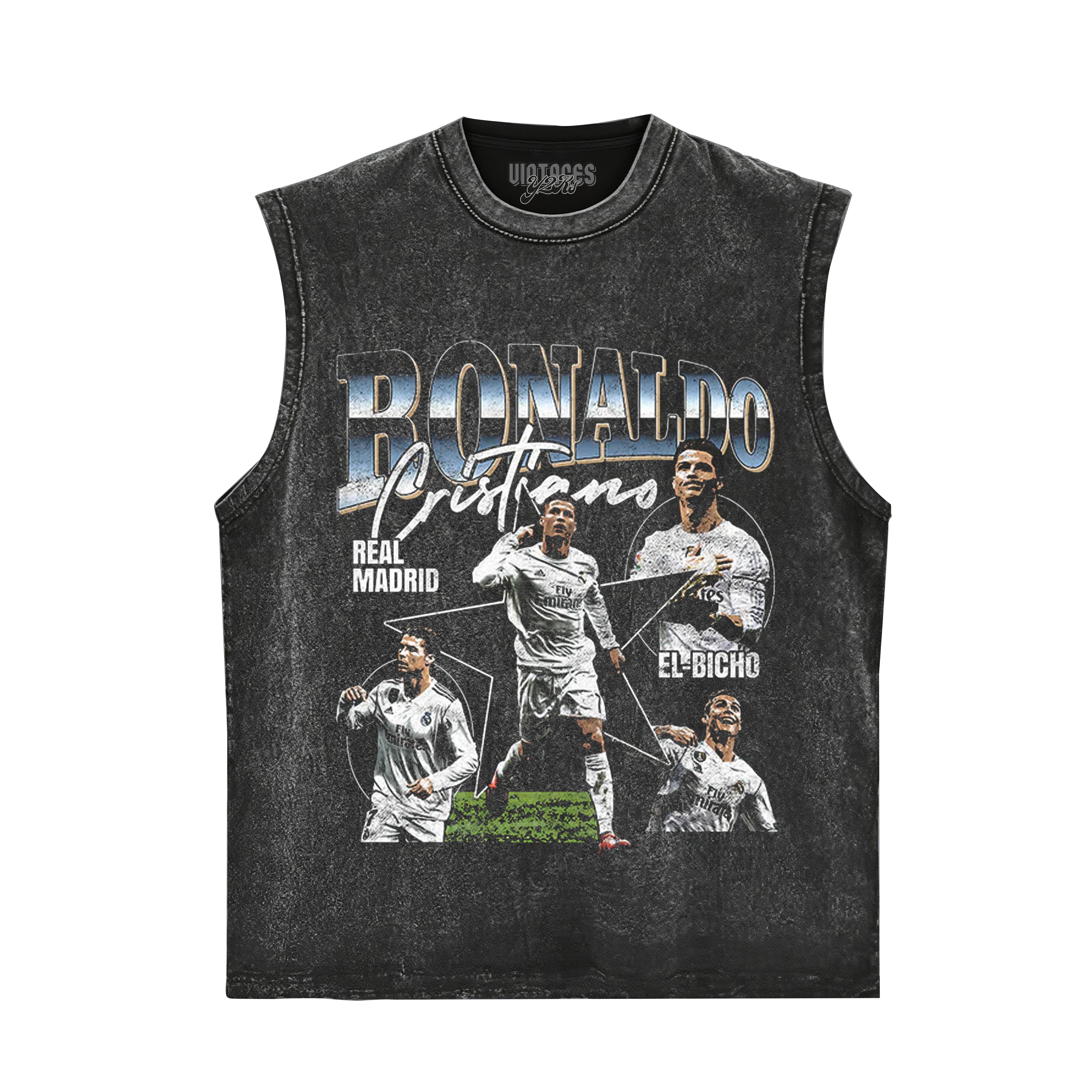 CRISTIANO RONALDO MADRID TANK TOP & TEE & LONG SLEEVE & LAYERED LS & HOODIE