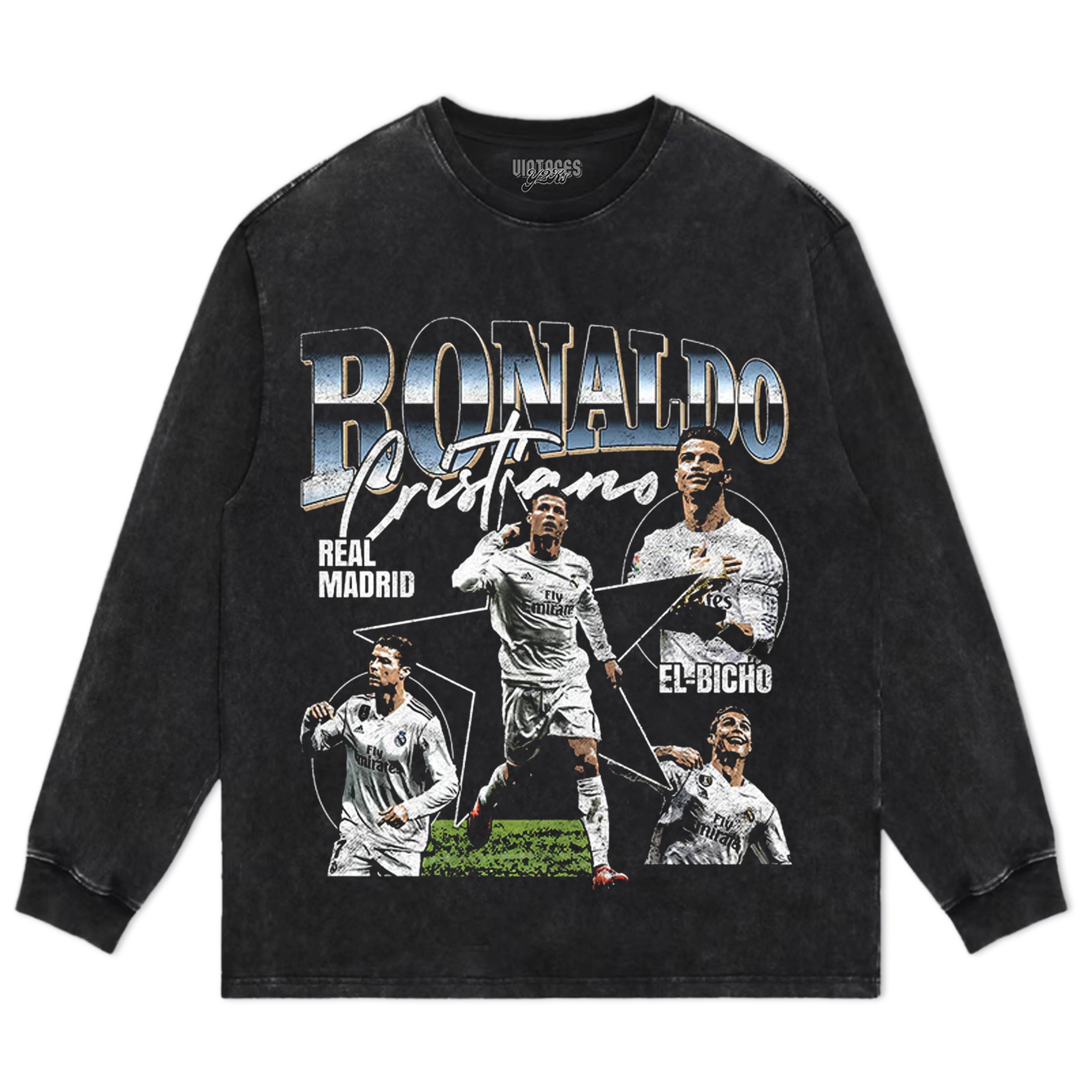 CRISTIANO RONALDO MADRID TANK TOP & TEE & LONG SLEEVE & LAYERED LS & HOODIE