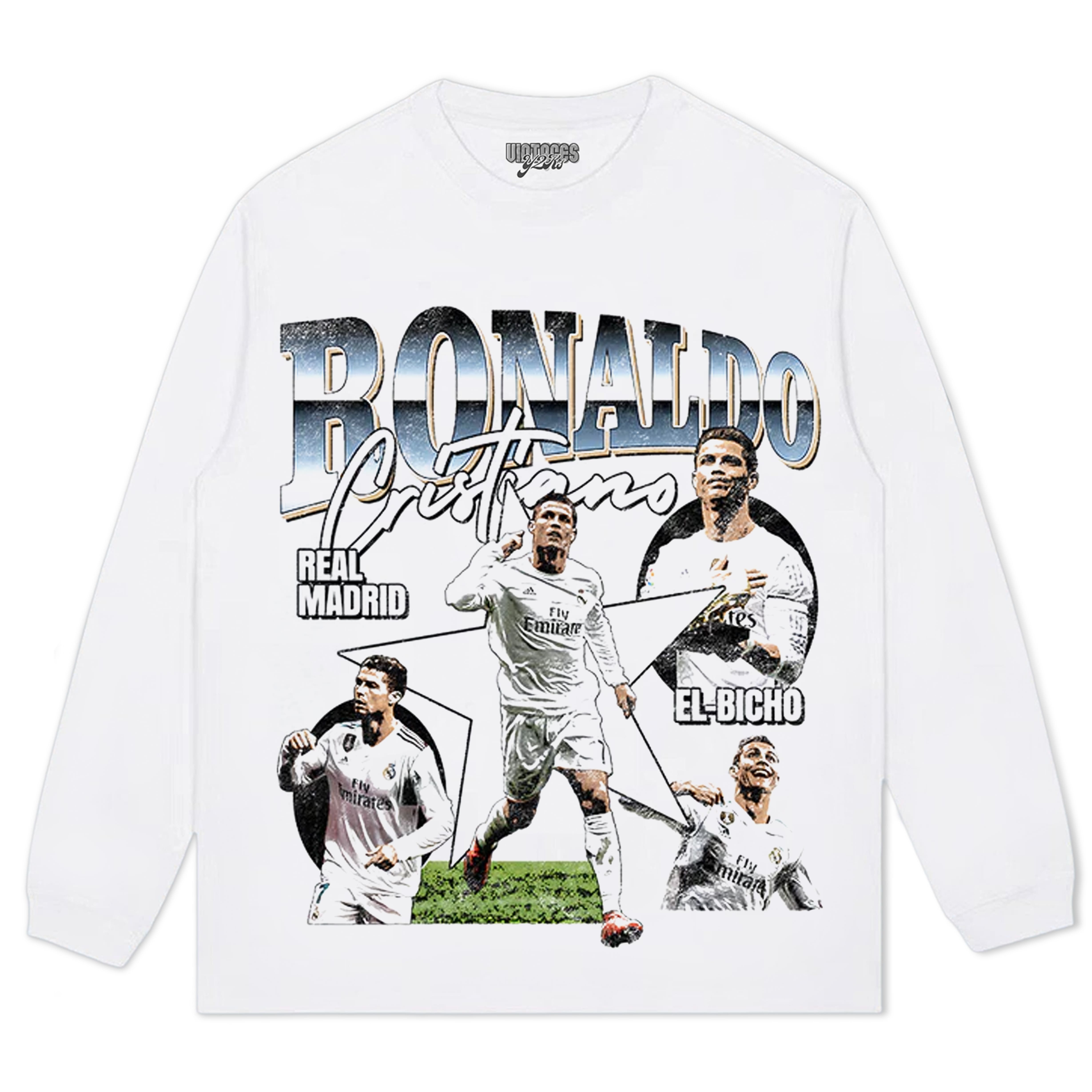 CRISTIANO RONALDO MADRID TANK TOP & TEE & LONG SLEEVE & LAYERED LS & HOODIE