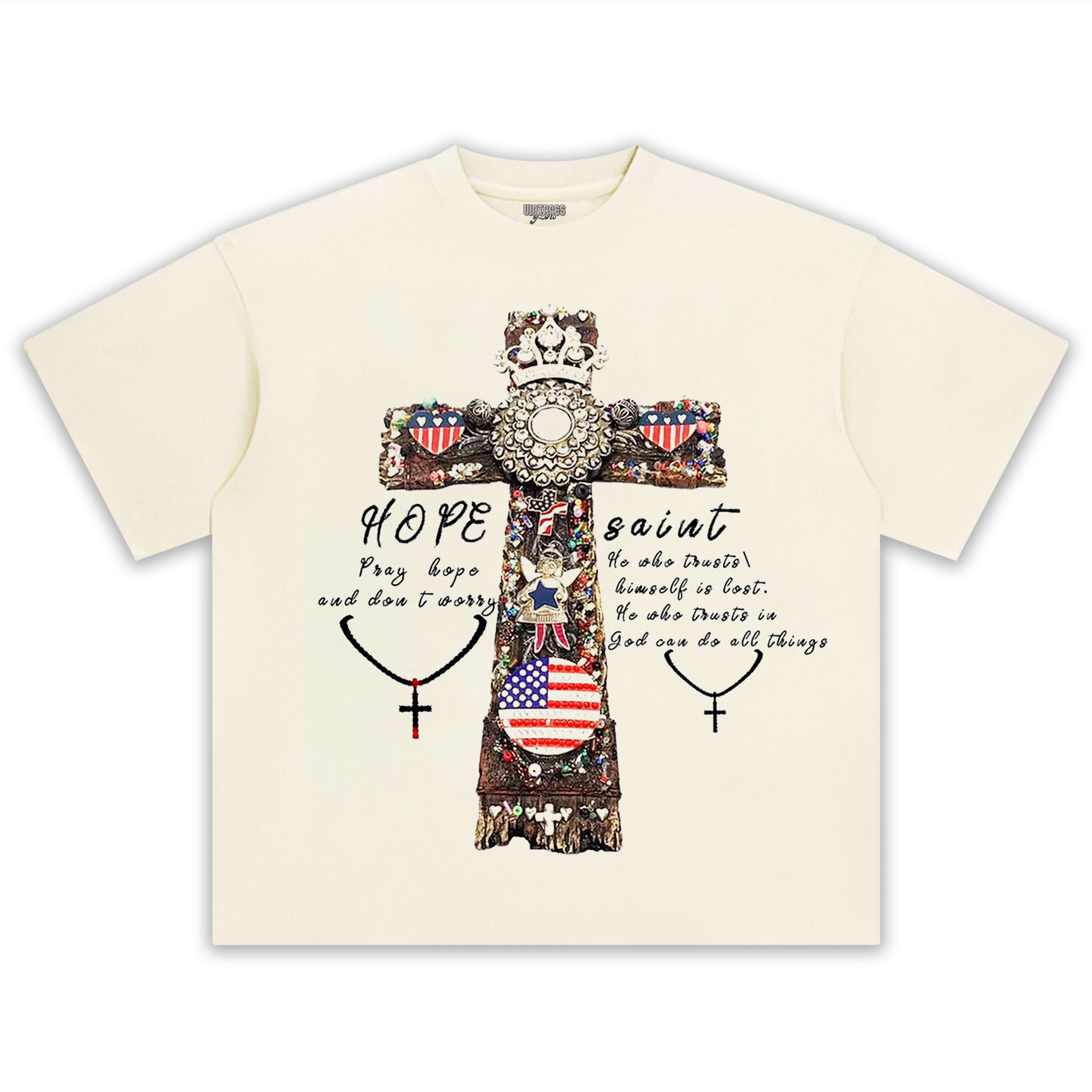 CROSS OF HOPE TEE & LS