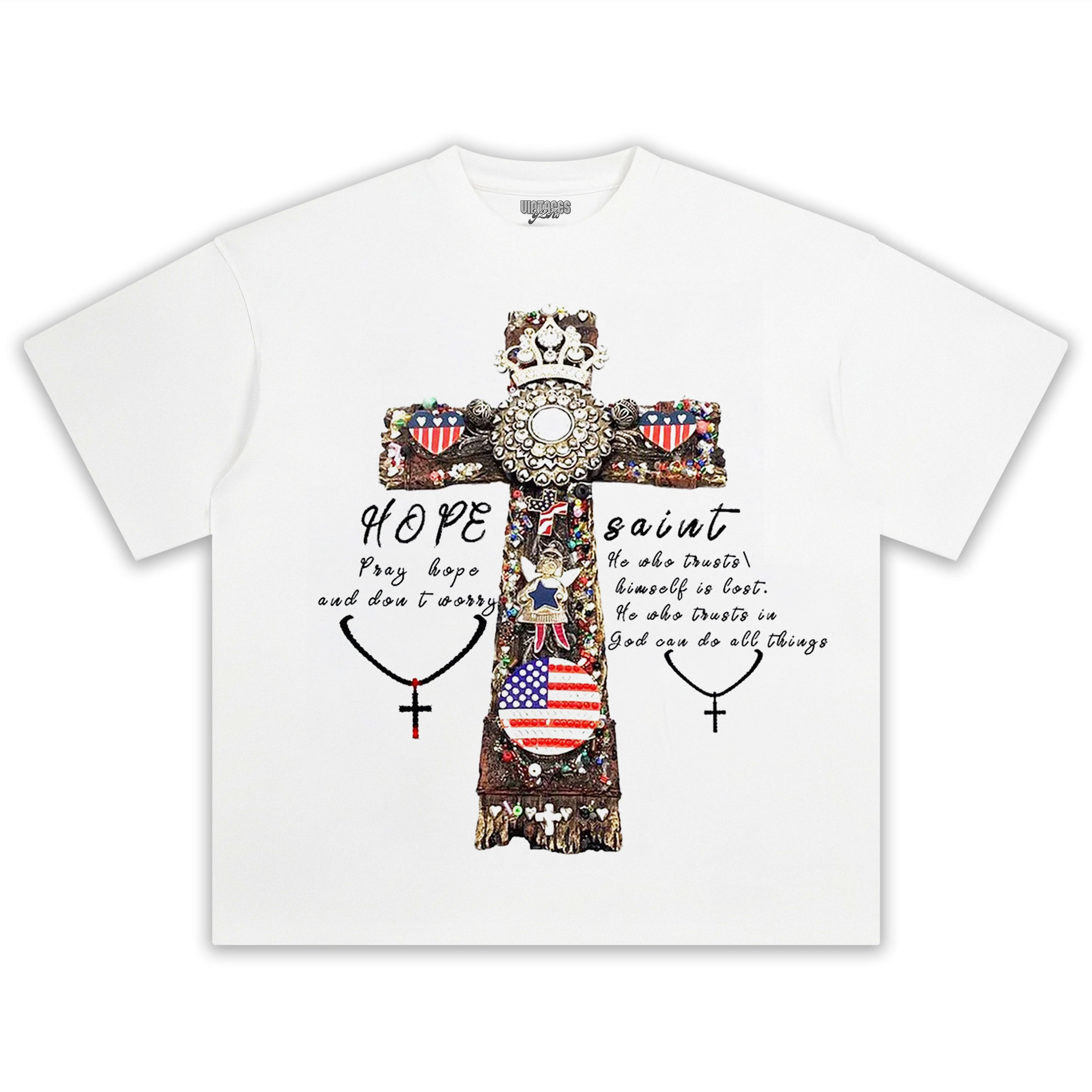 CROSS OF HOPE TEE & LS