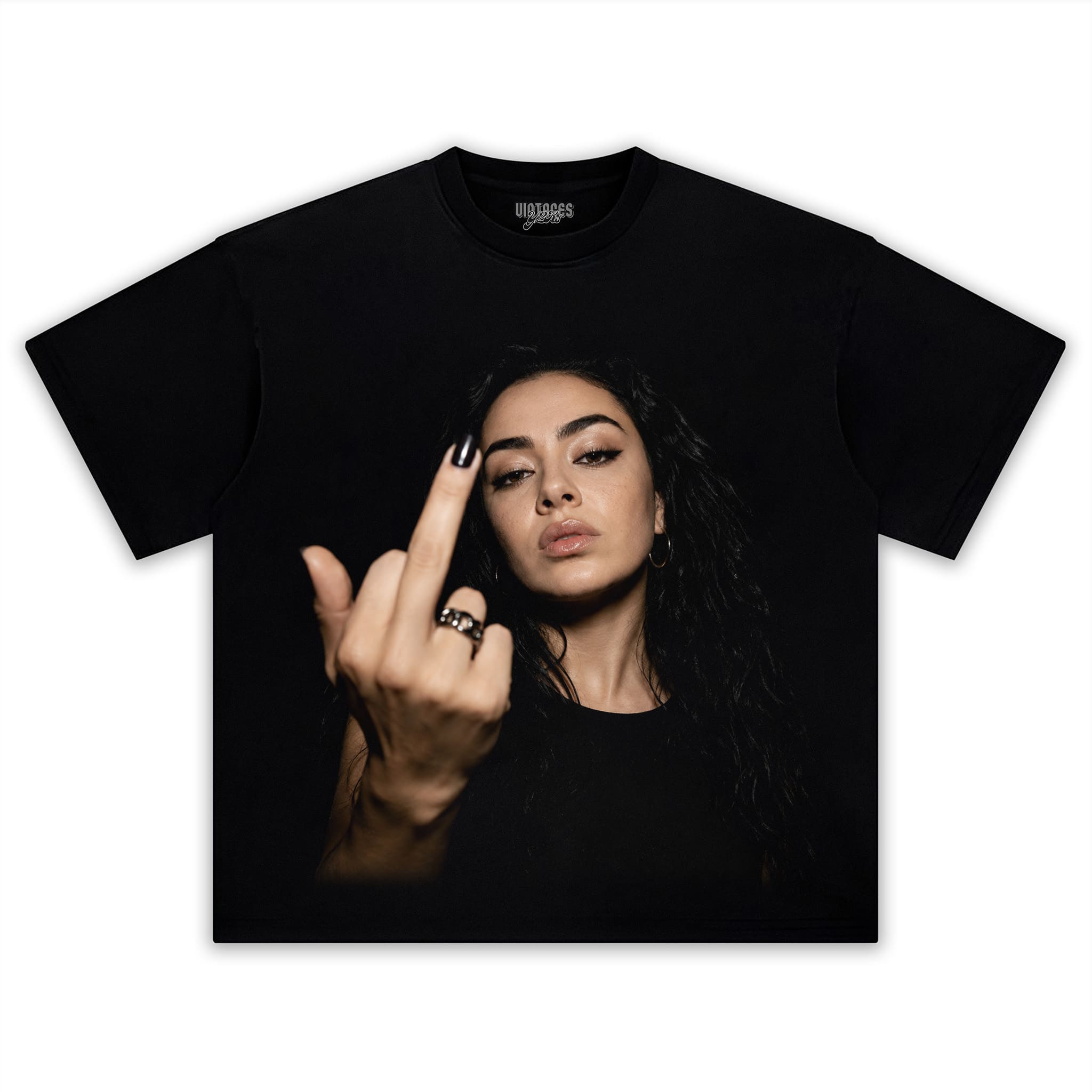 Charli XCX MIDDLE FINGER V2 TANK TOP & TEE & LONG SLEEVE & LAYERED LS & HOODIE