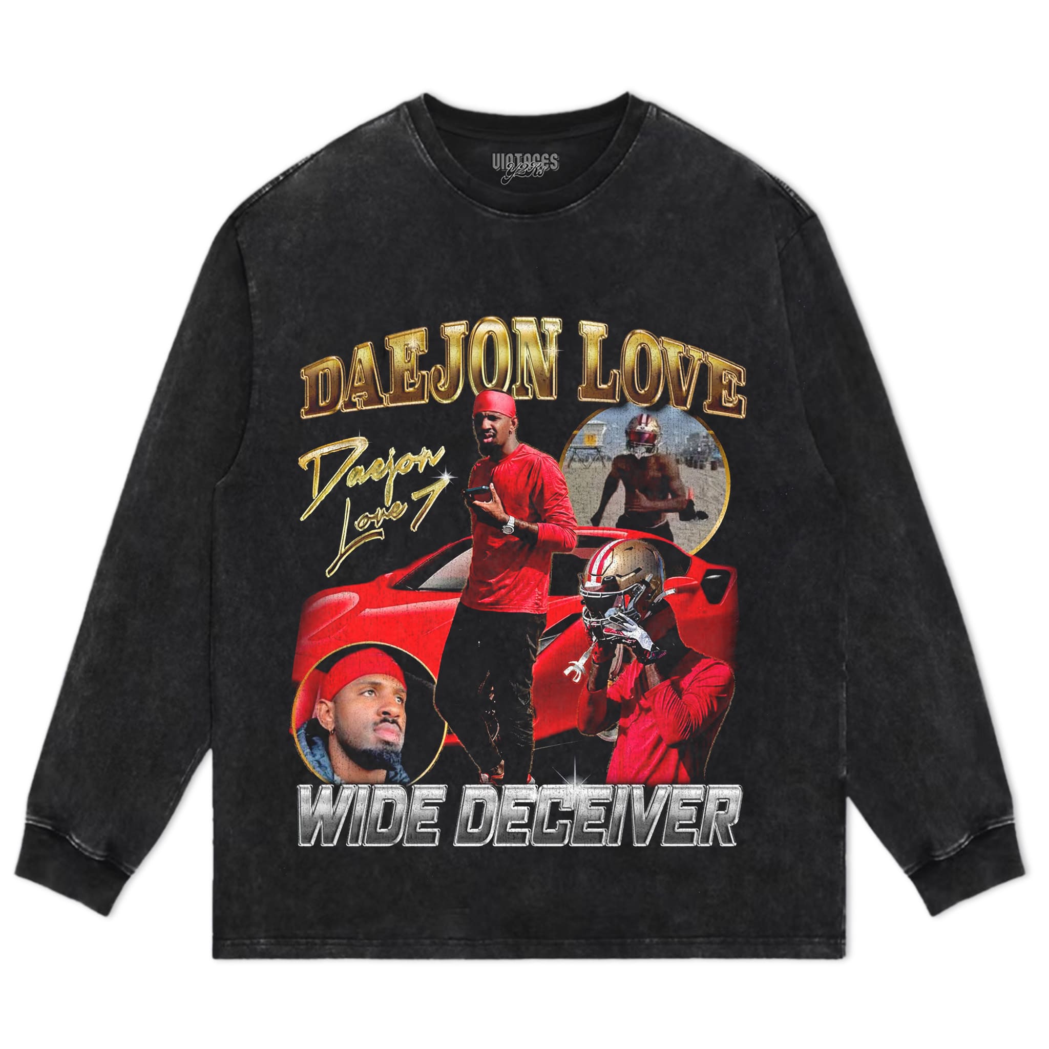 DAEJON LOVE, WIDE DECEIVER TANK TOP & TEE & LONG SLEEVE & LAYERED LS & HOODIE