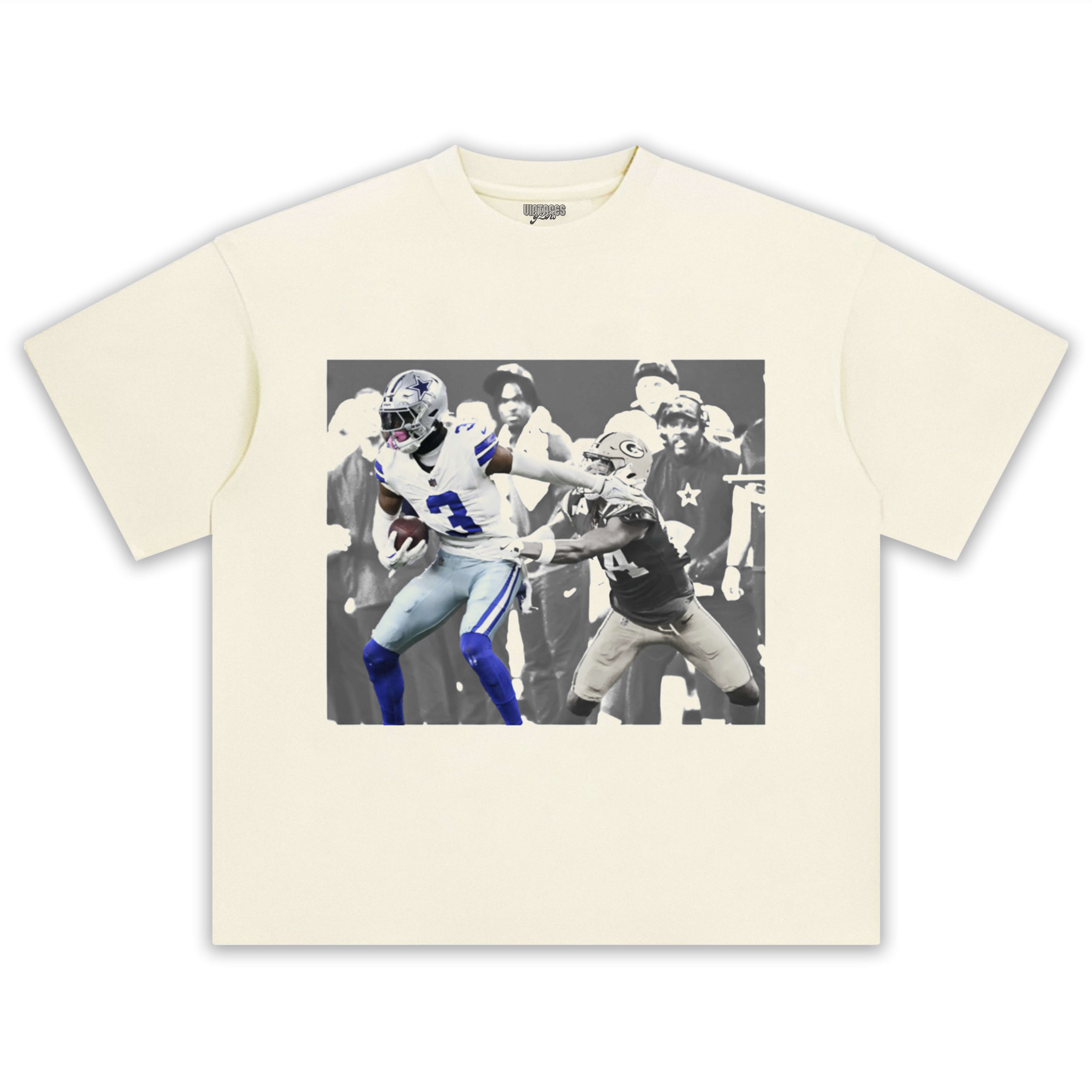 DALLAS COWBOY GEORGE PICKENS GRAPHIC VINTAGE TEE & LS & HOODIE