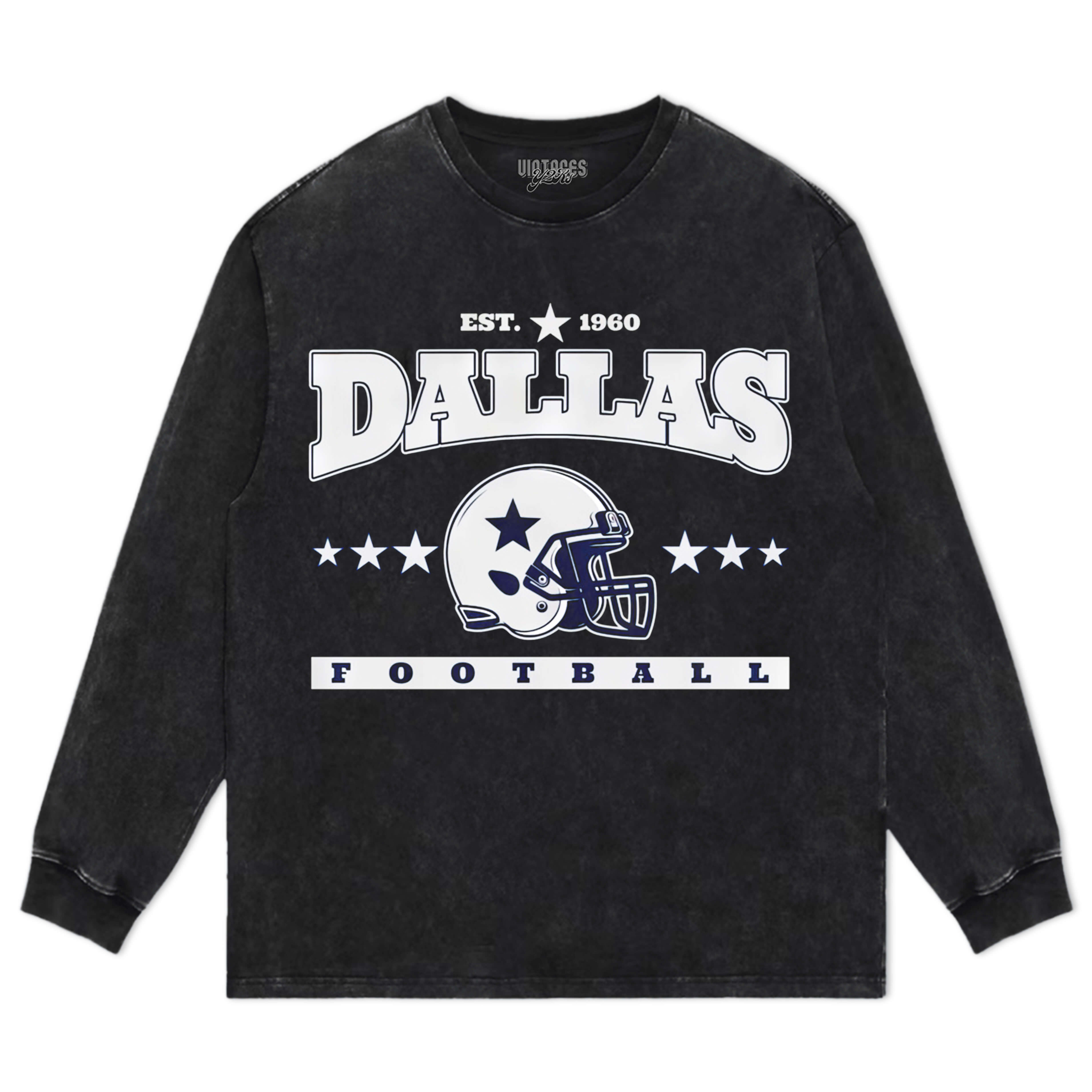 DALLAS COWBOYS VINTAGE V3 TEE & LS & HOODIE