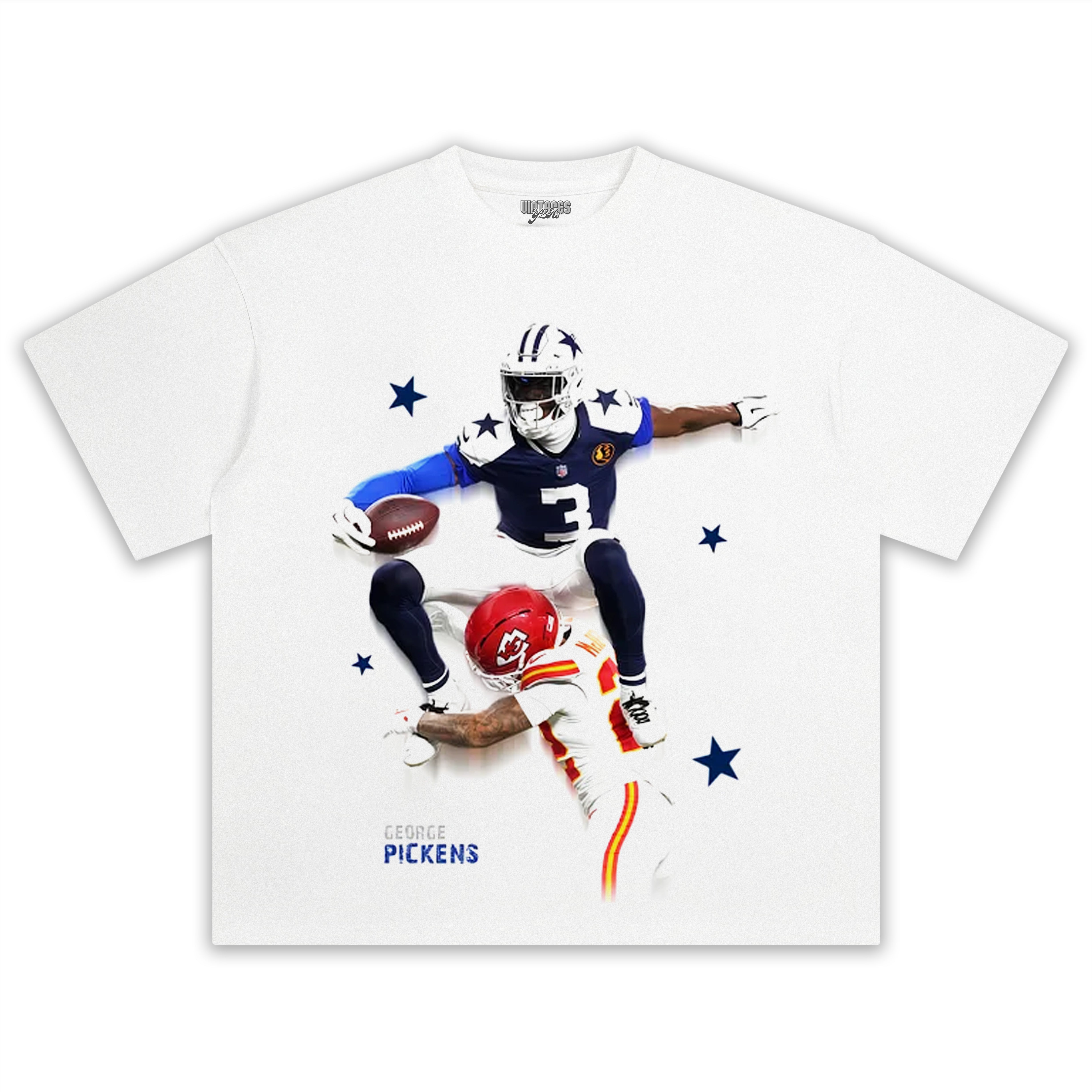 DALLAS COWBOYS & GEORGE PICKENS TEE & LS & HOODIE