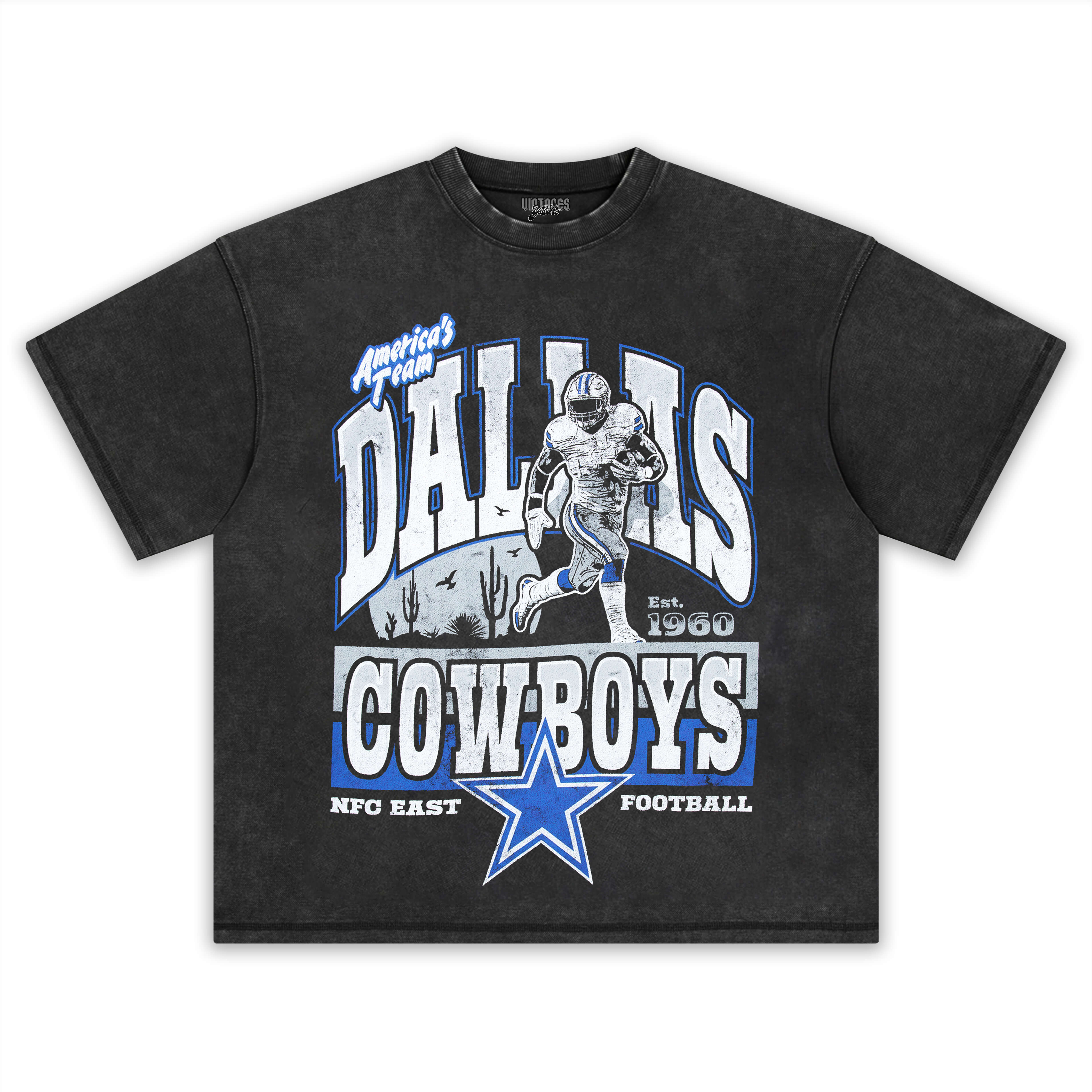 DALLAS COWBOYS VINTAGE TEE & LS & HOODIE
