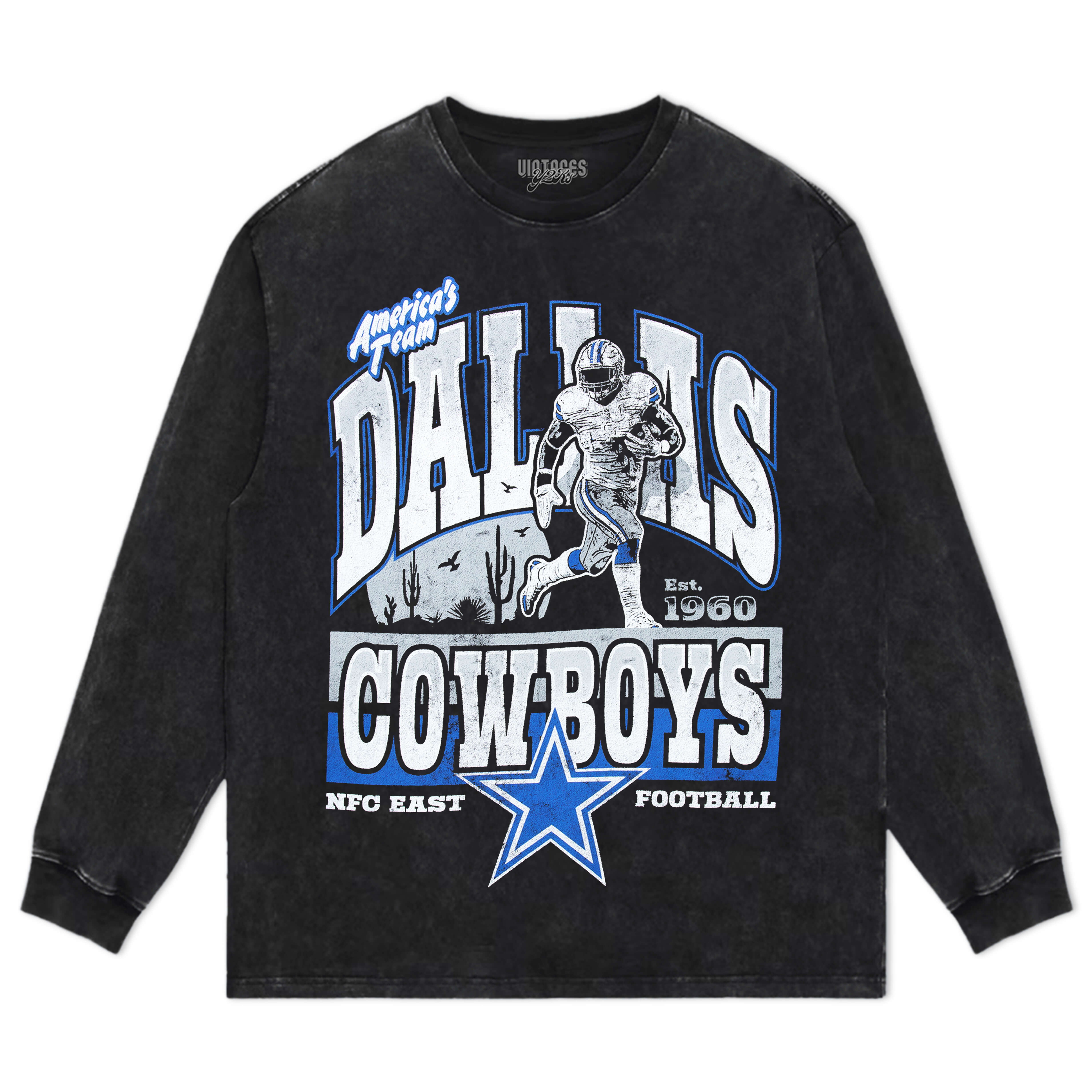 DALLAS COWBOYS VINTAGE TEE & LS & HOODIE