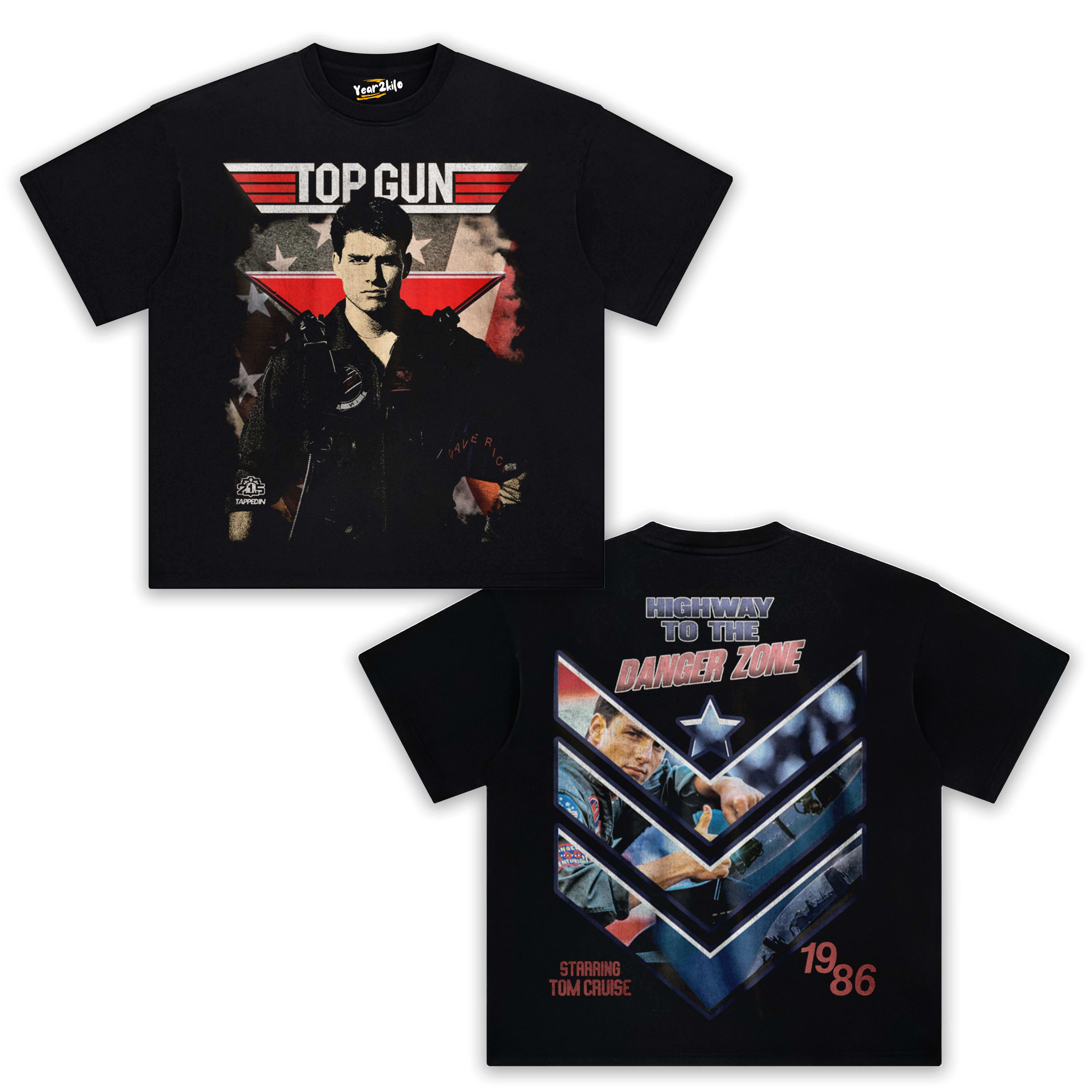 DANGER ZONE TOP GUN TEE