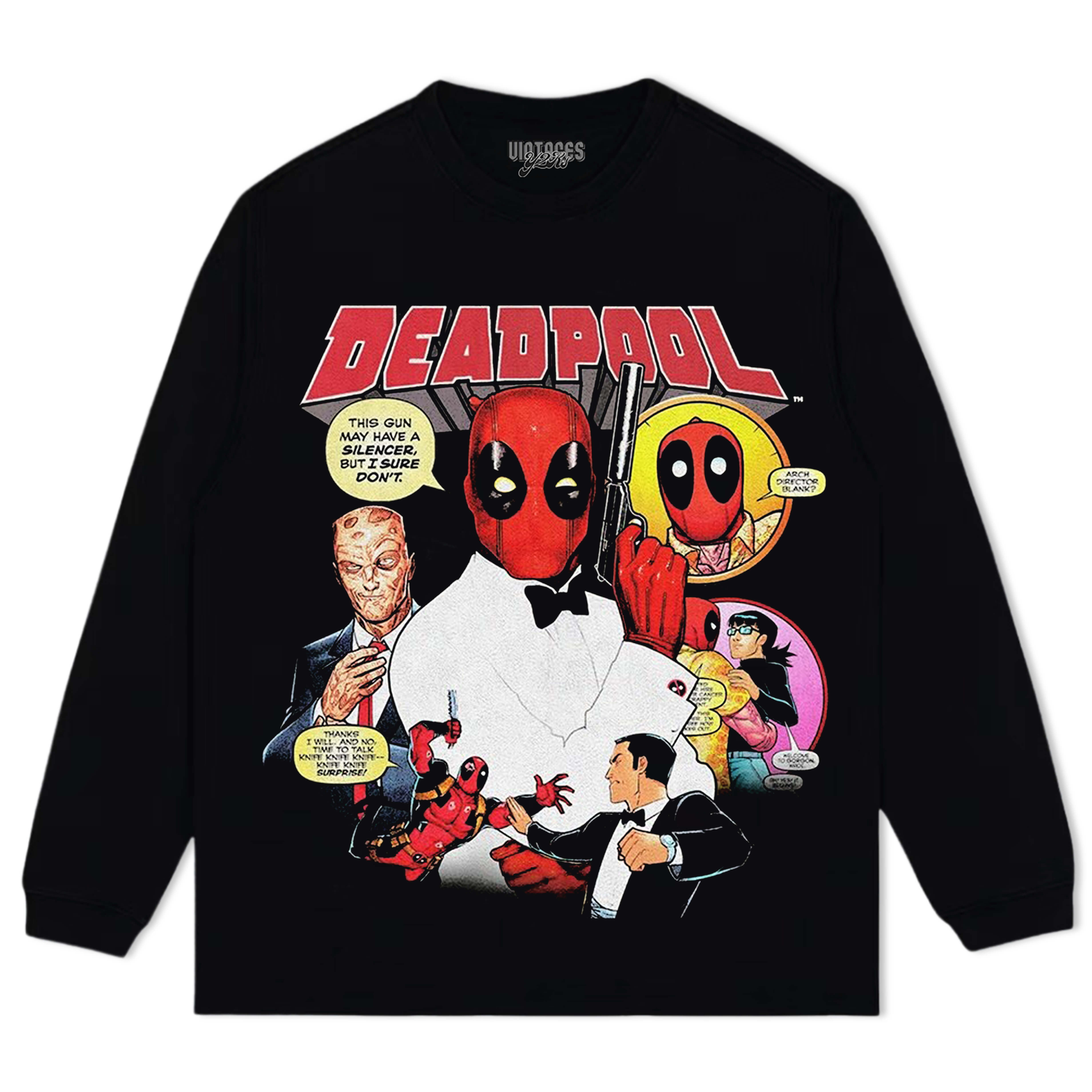 DEADPOOL TEE & LS & HOODIE