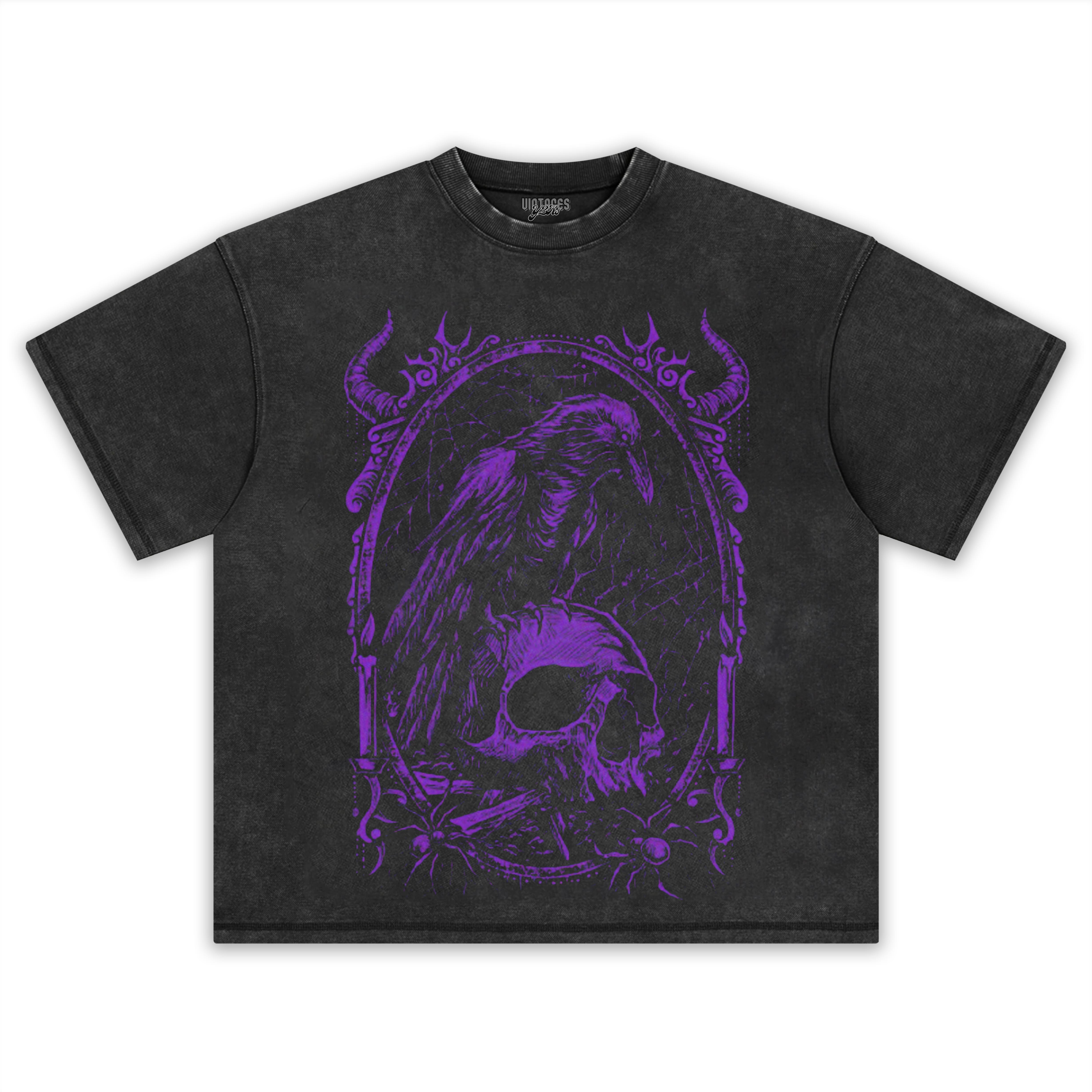 DEATH RAVEN TEE & LS & HOODIE