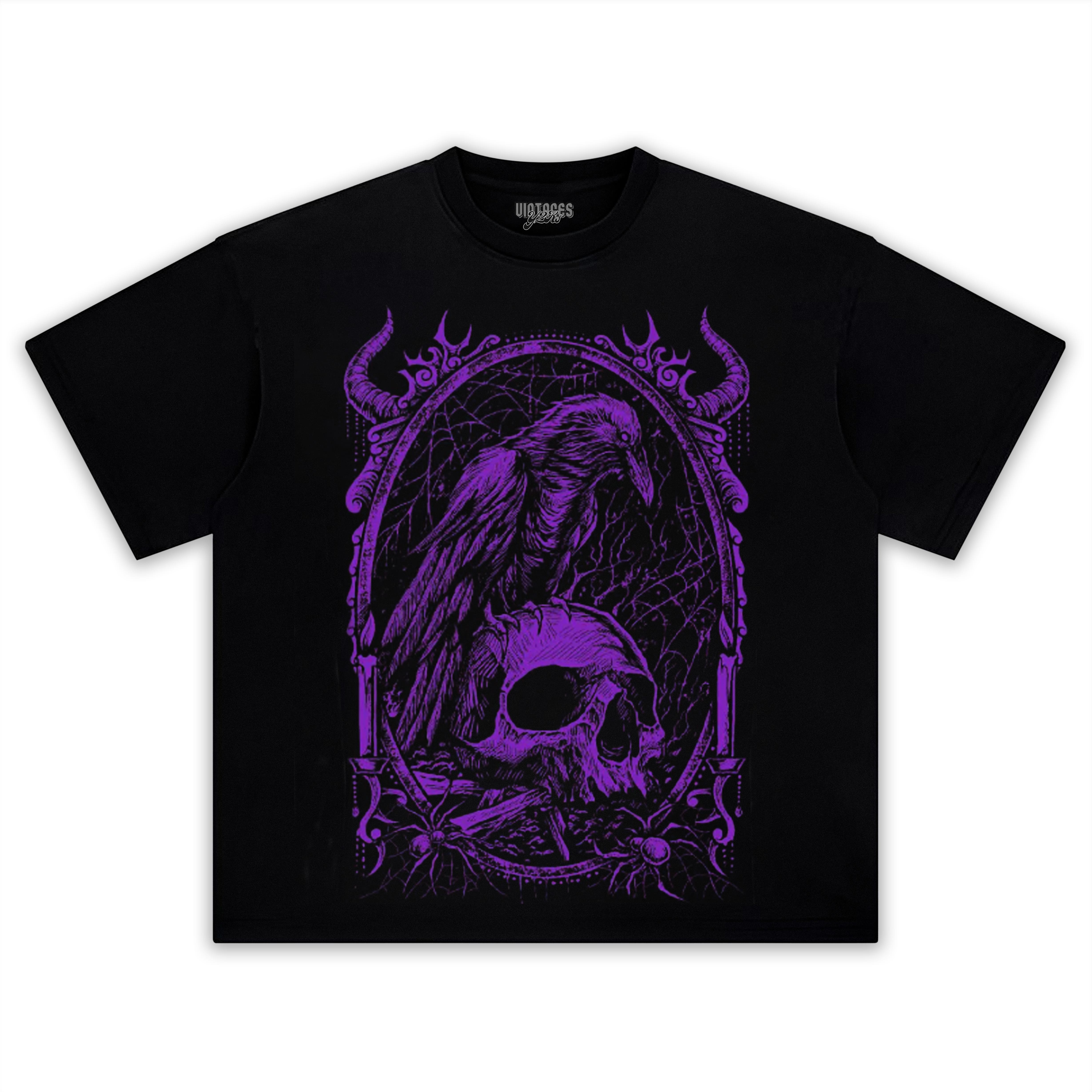 DEATH RAVEN TEE & LS & HOODIE
