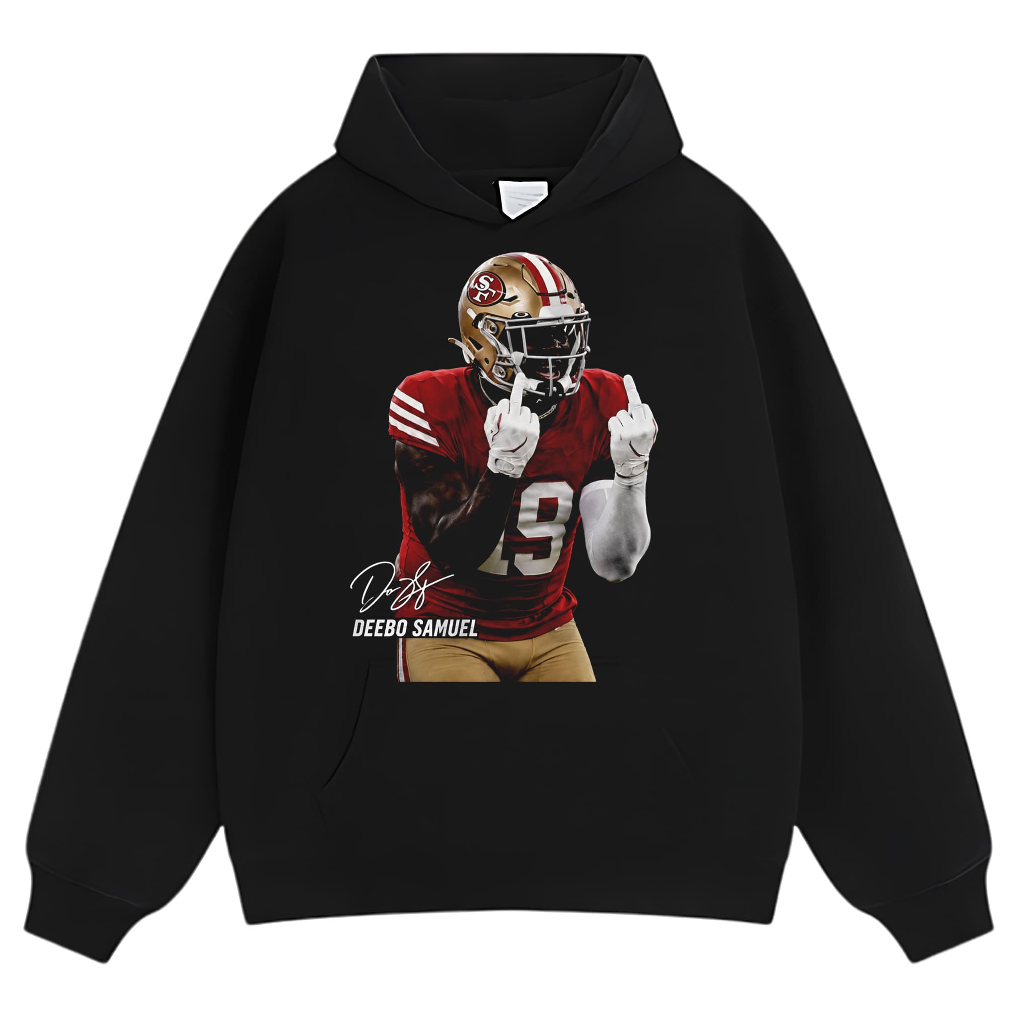 DEEBO SAMUEL - MIDDLE FINGER V3 TANK TOP & TEE & LONG SLEEVE & LAYERED LS & HOODIE