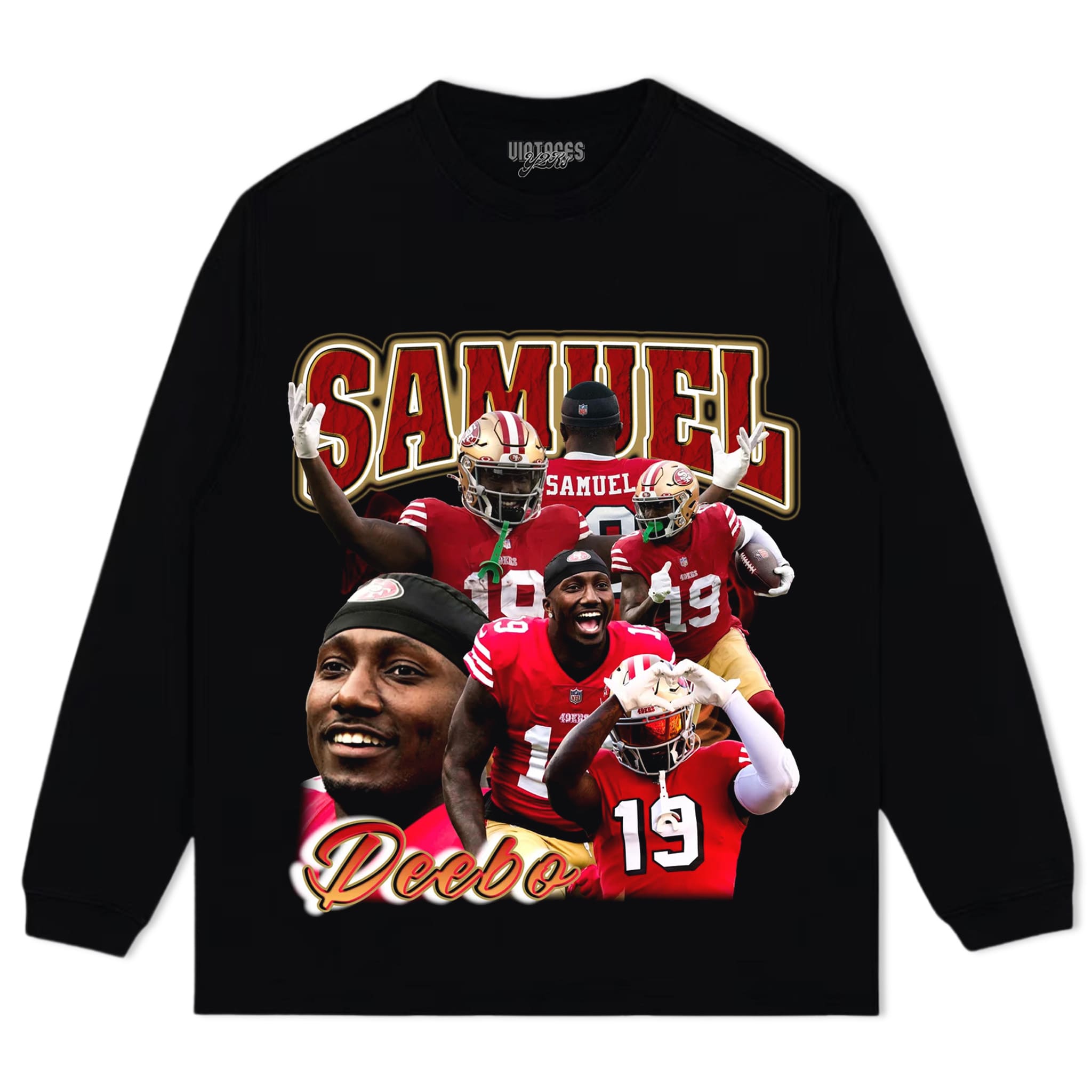 DEEBO SAMUEL VINTAGE 49ERS TANK TOP & TEE & LONG SLEEVE & LAYERED LS & HOODIE