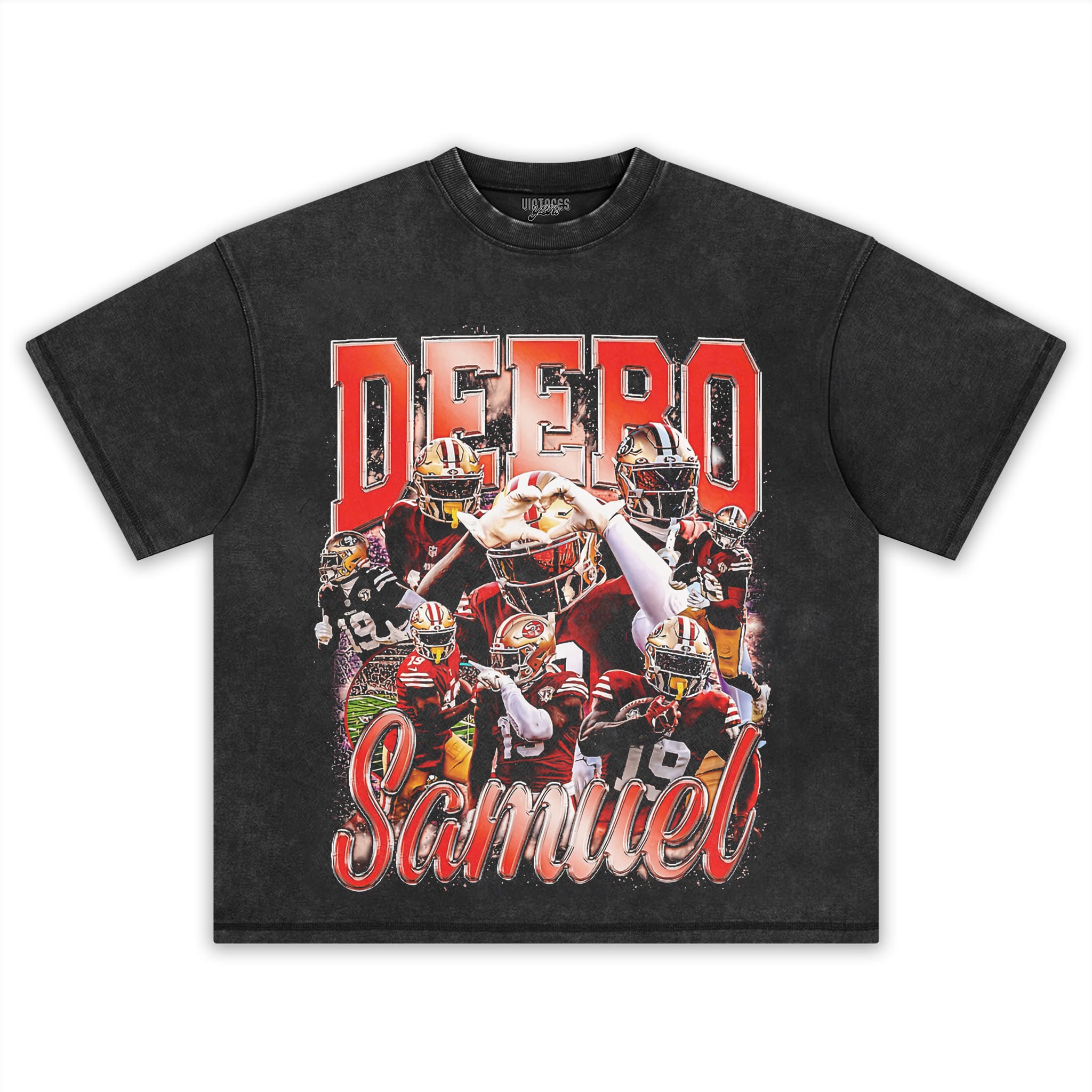 DEEBO SAMUEL VINTAGE 49ERS V2 TANK TOP & TEE & LONG SLEEVE & LAYERED LS & HOODIE