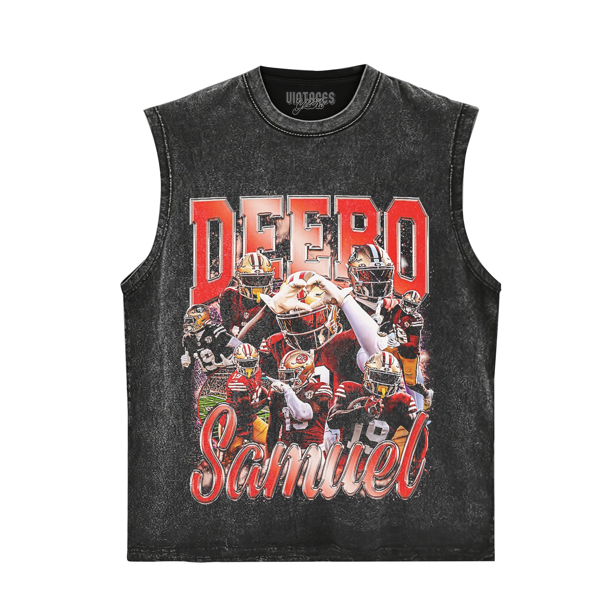 DEEBO SAMUEL VINTAGE 49ERS V2 TANK TOP & TEE & LONG SLEEVE & LAYERED LS & HOODIE