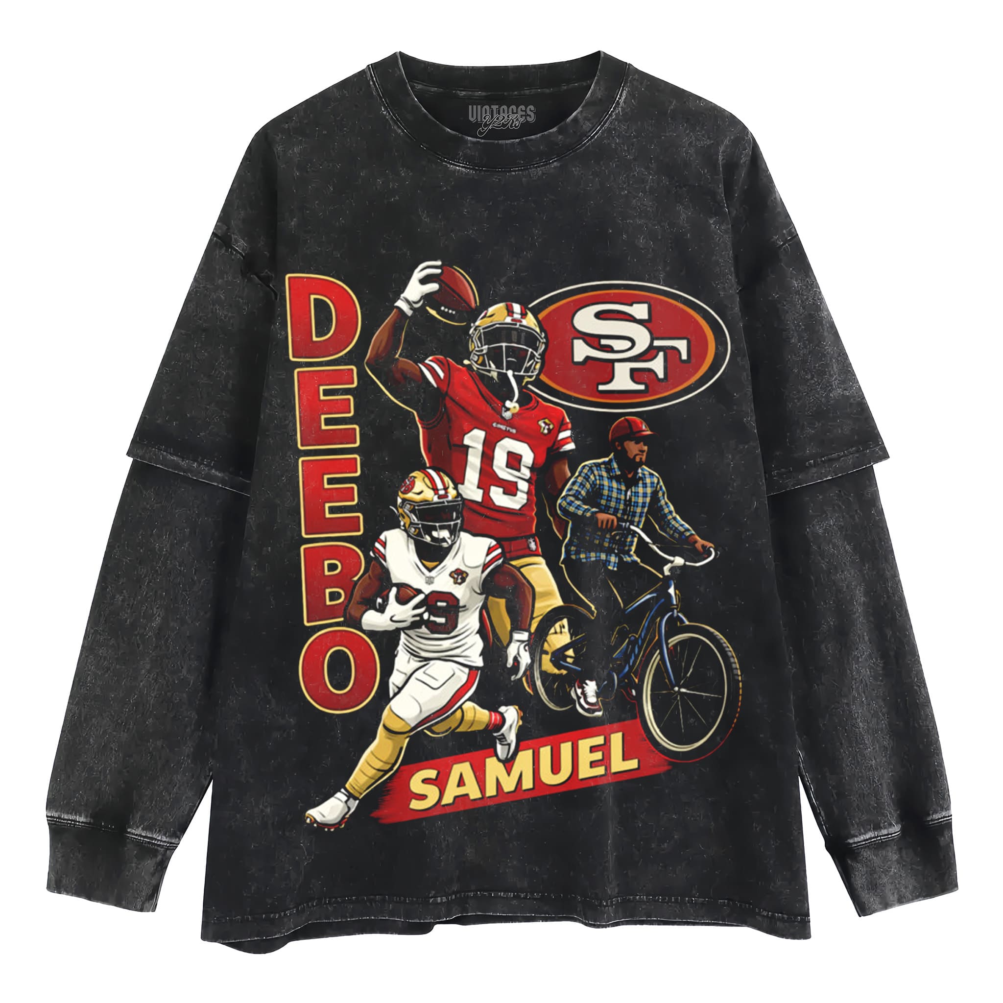 DEEBO SAMUEL VINTAGE VINTAGE TANK TOP & TEE & LONG SLEEVE & LAYERED LS & HOODIE