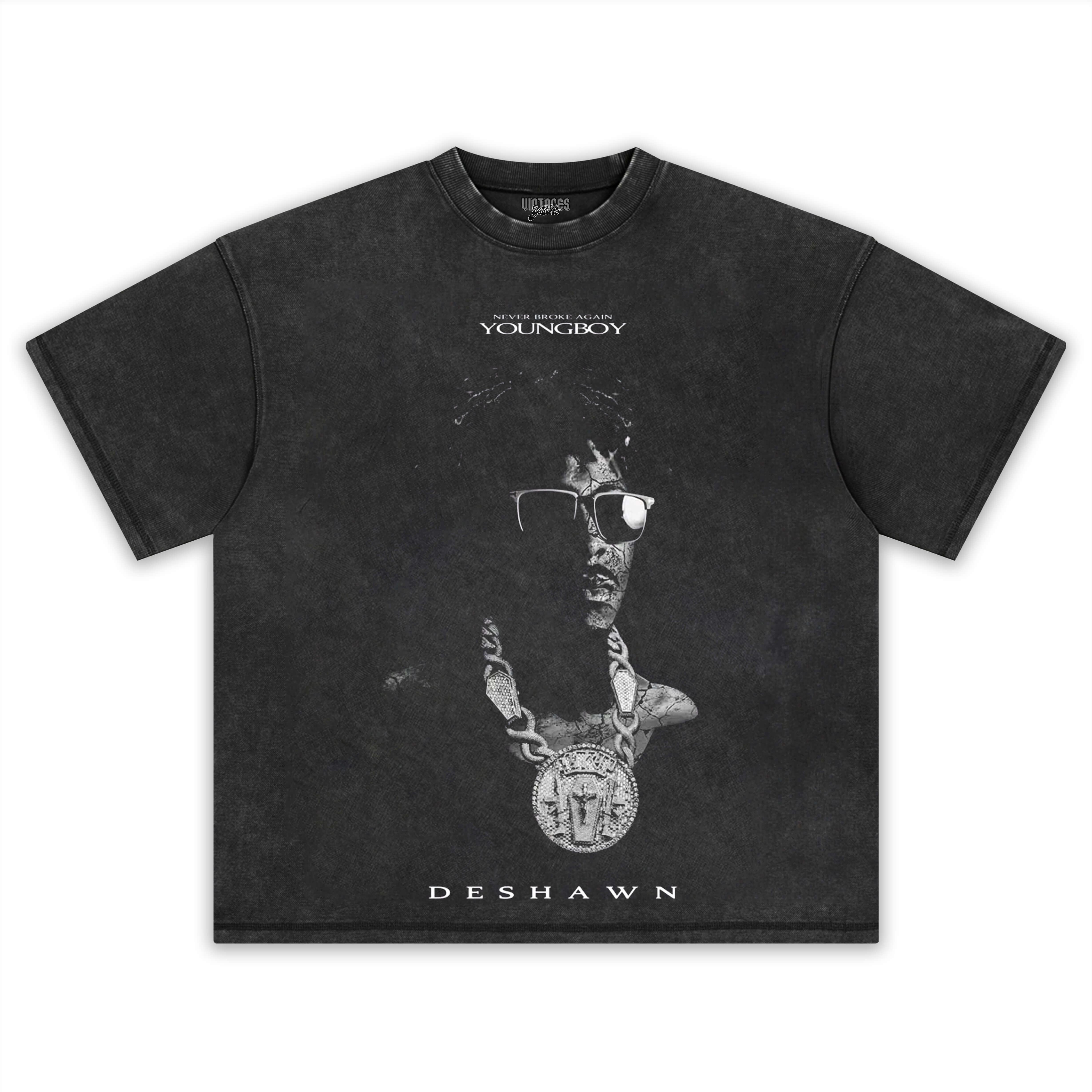 NBA YOUNGBOY & DESHAWN ALBUM COVER TEE & LS & HOODIE