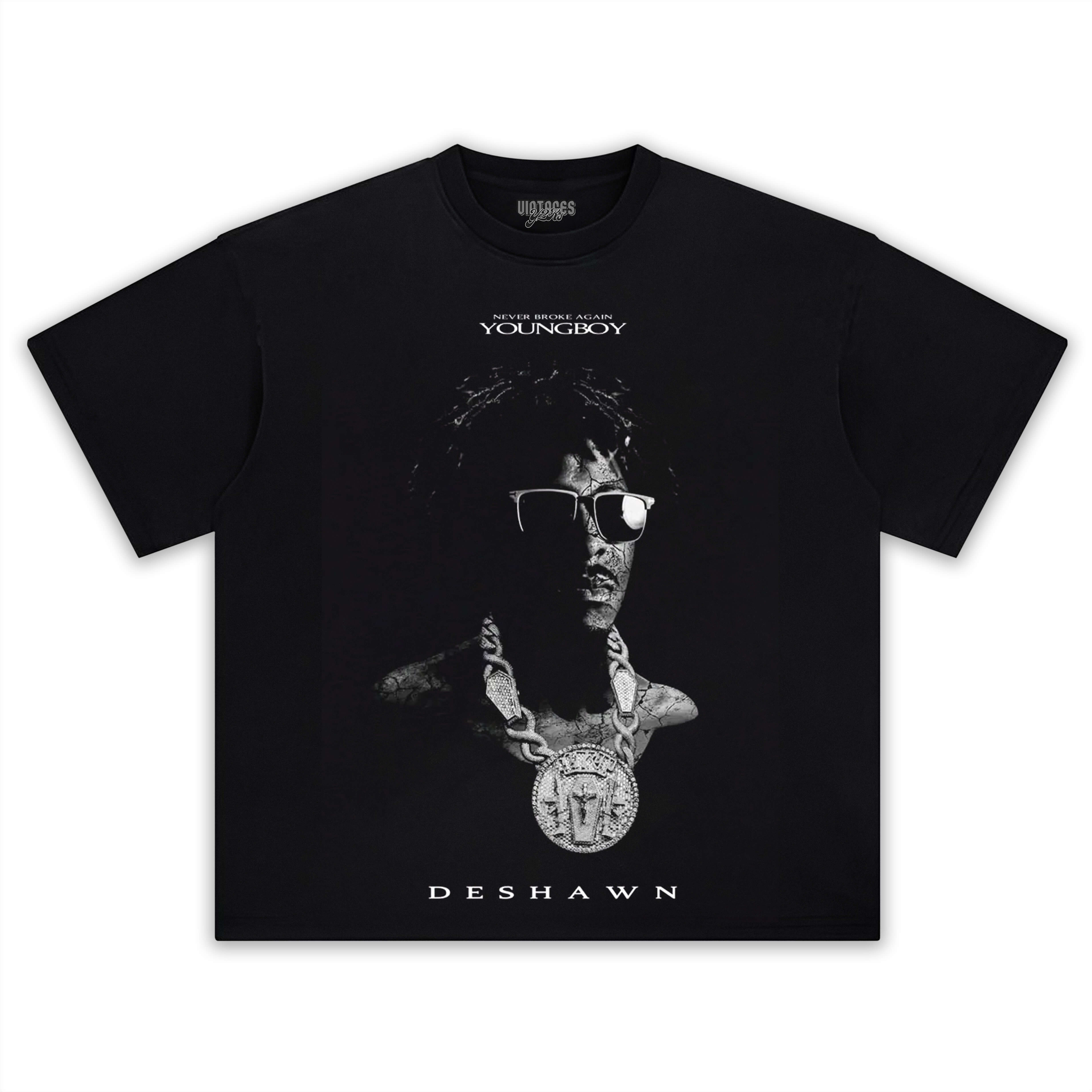 NBA YOUNGBOY & DESHAWN ALBUM COVER TEE & LS & HOODIE