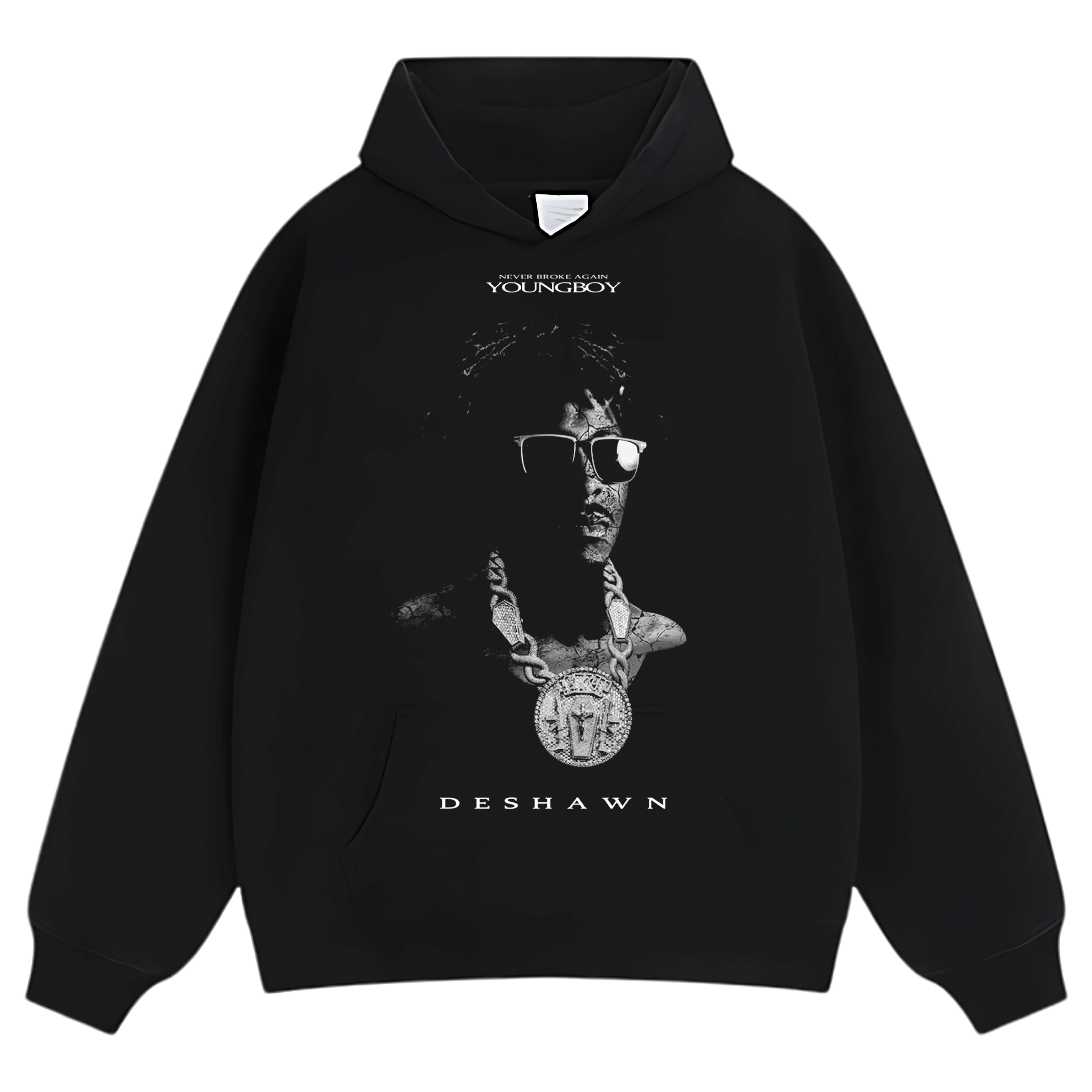NBA YOUNGBOY & DESHAWN ALBUM COVER TEE & LS & HOODIE