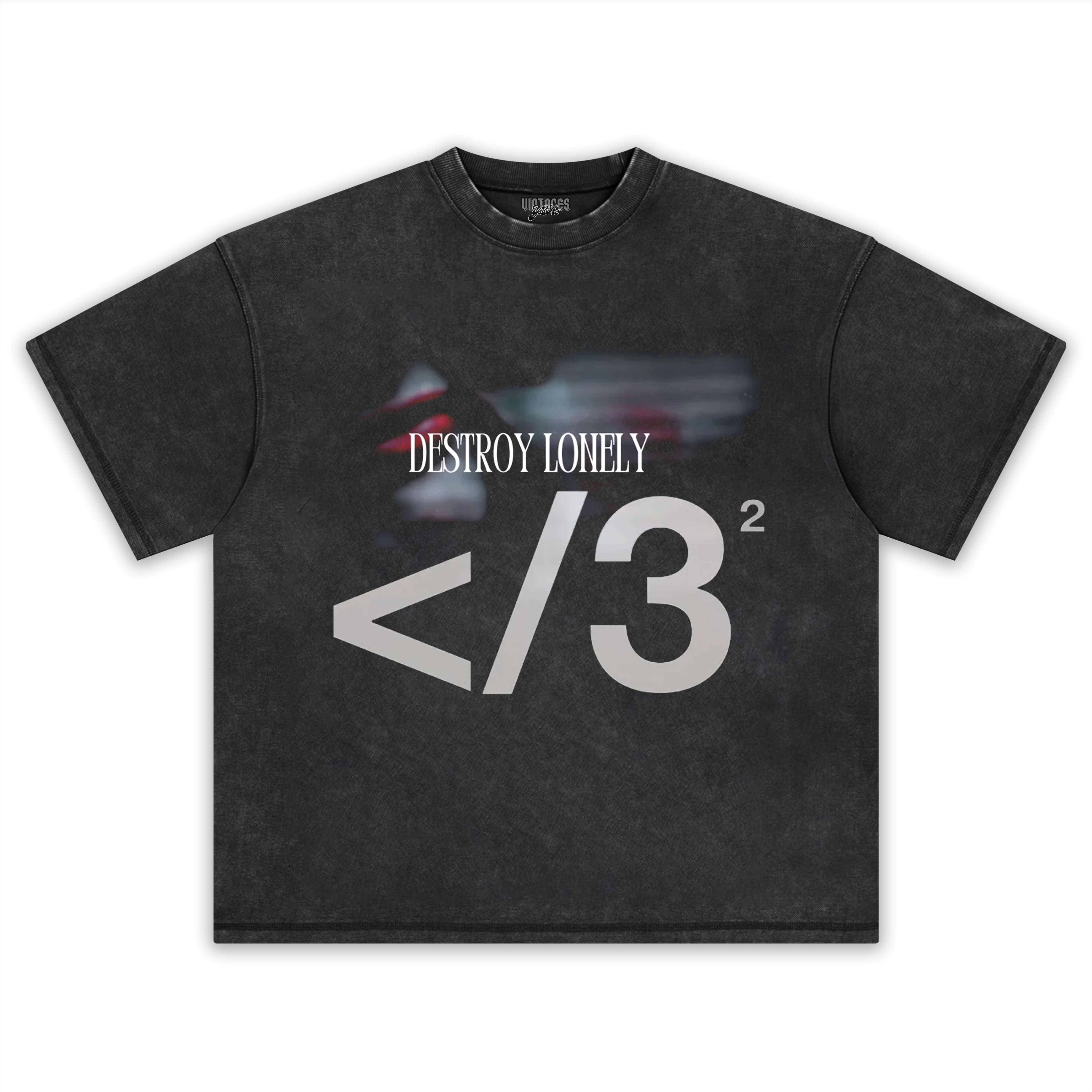 DESTROYLONELY & BROKEN HEARTS 3 TEE