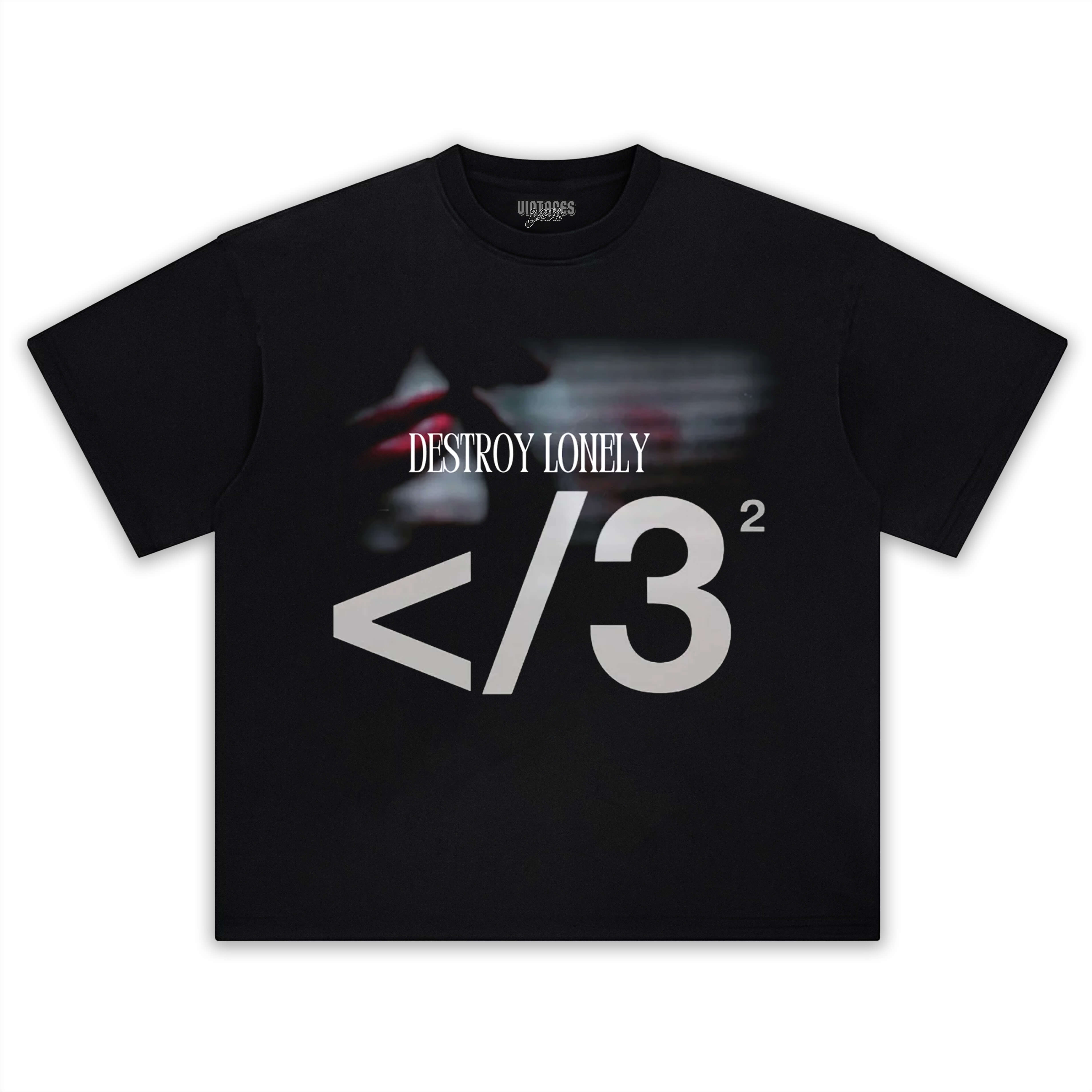 DESTROYLONELY & BROKEN HEARTS 3 TEE