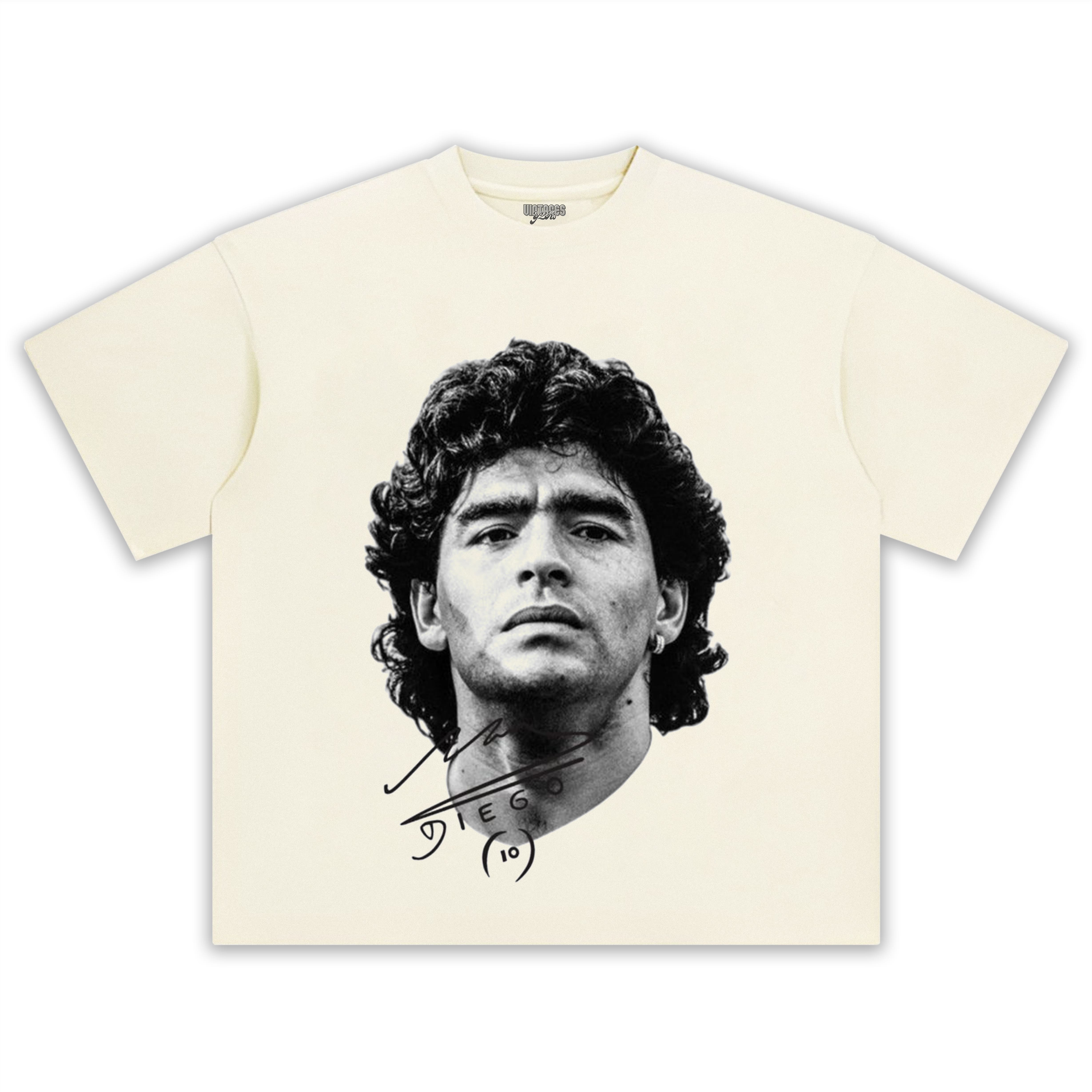 DIEGO MARADONA BIG FACE V2 TEE & LONG SLEEVE