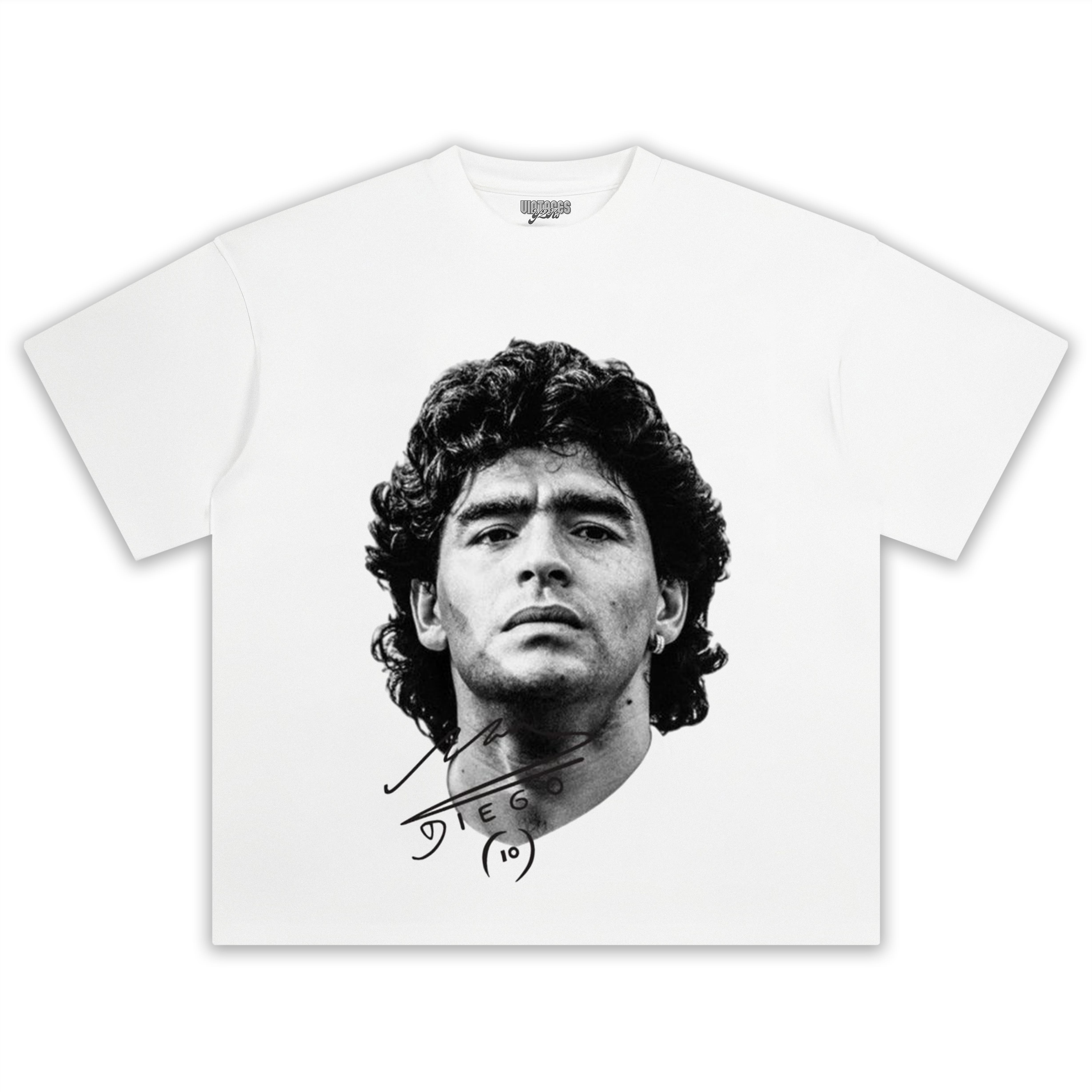 DIEGO MARADONA BIG FACE V2 TEE & LONG SLEEVE